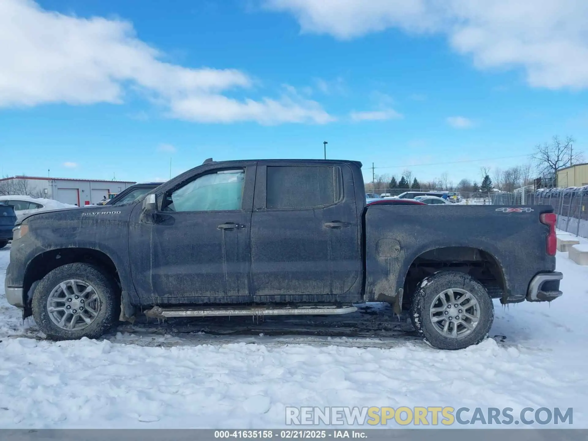 14 Photograph of a damaged car 1GCPDKEK5PZ191350 CHEVROLET SILVERADO 1500 2023