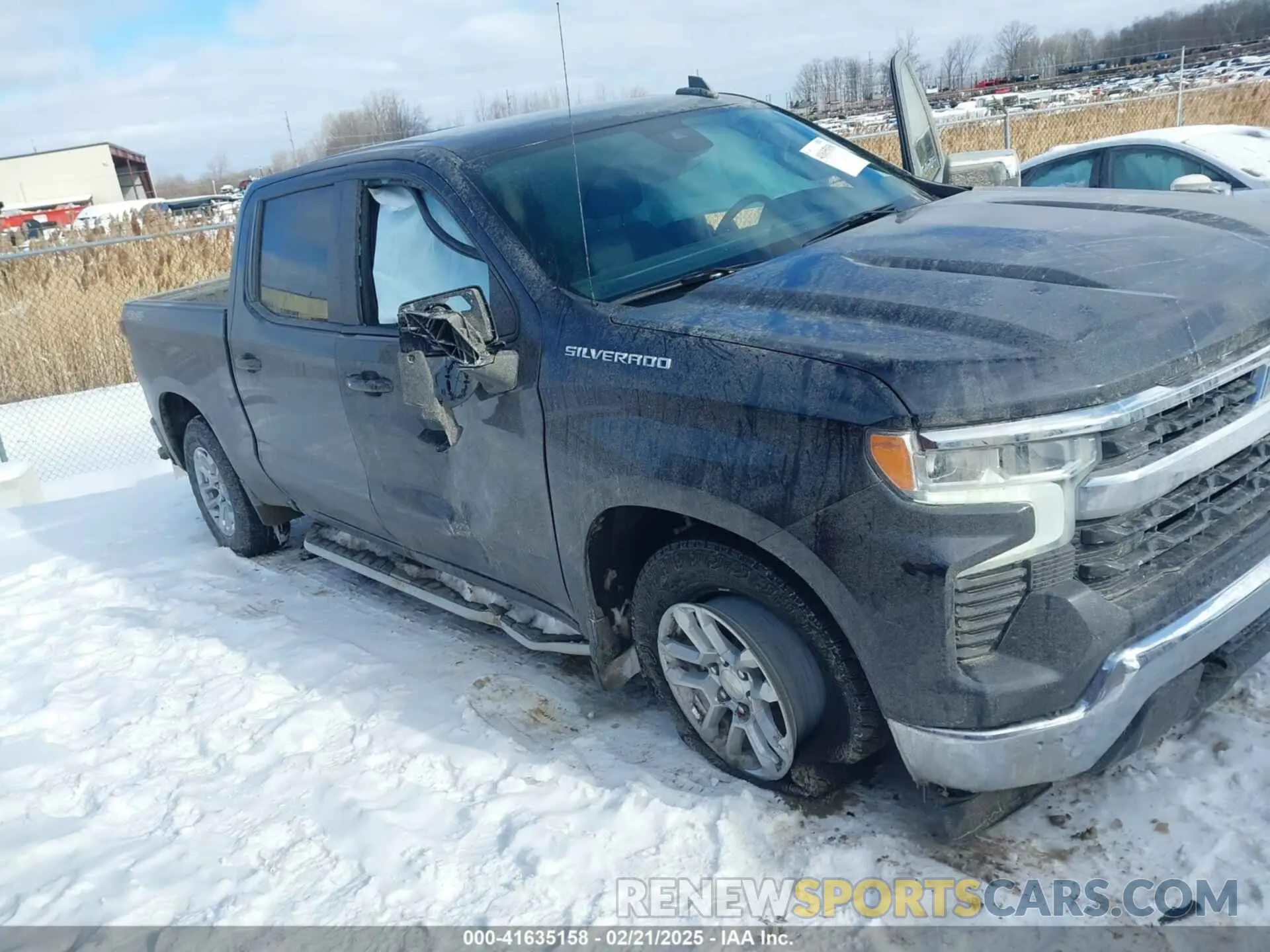 6 Photograph of a damaged car 1GCPDKEK5PZ191350 CHEVROLET SILVERADO 1500 2023