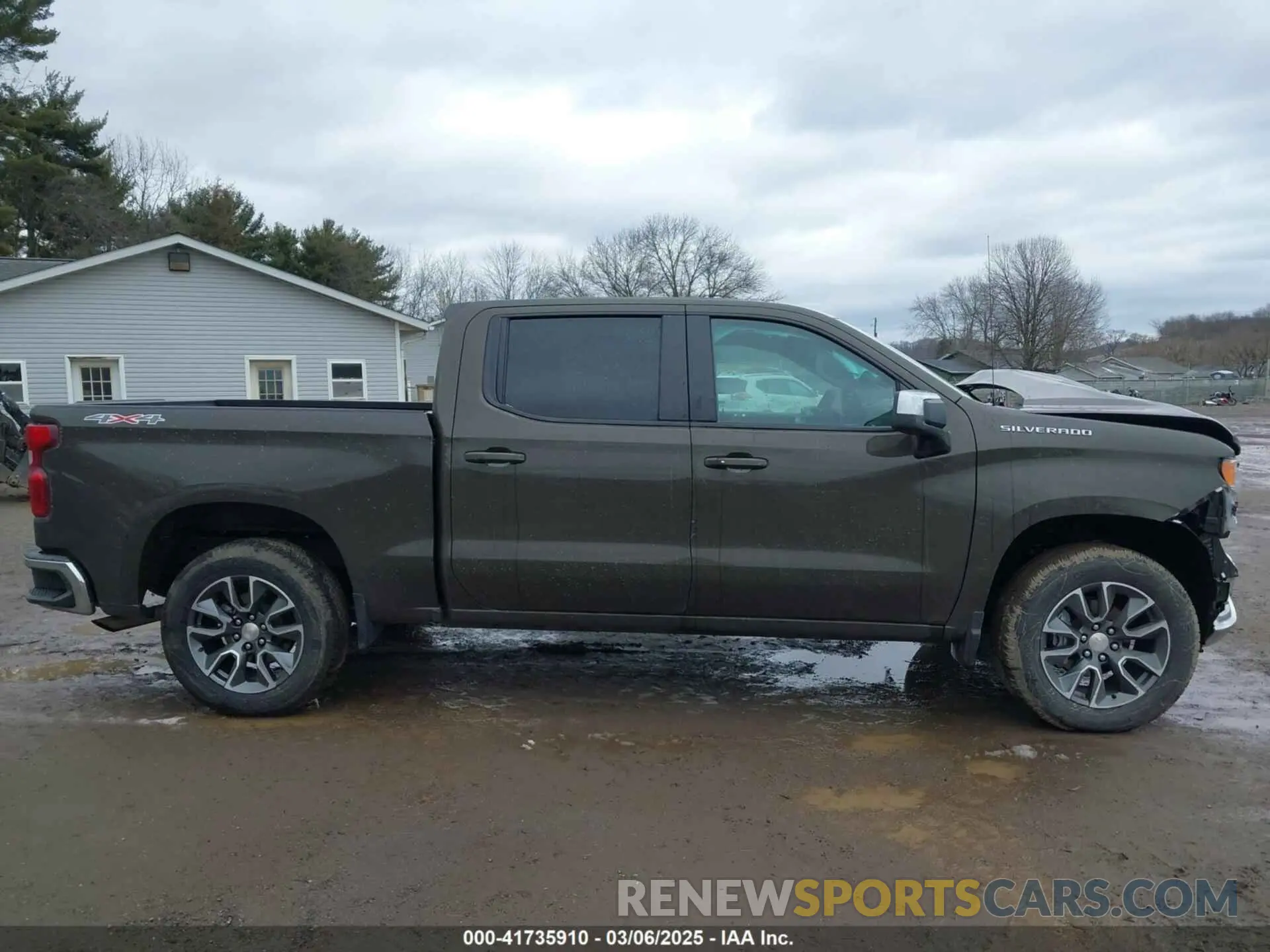 14 Photograph of a damaged car 1GCPDKEK6PZ166666 CHEVROLET SILVERADO 1500 2023