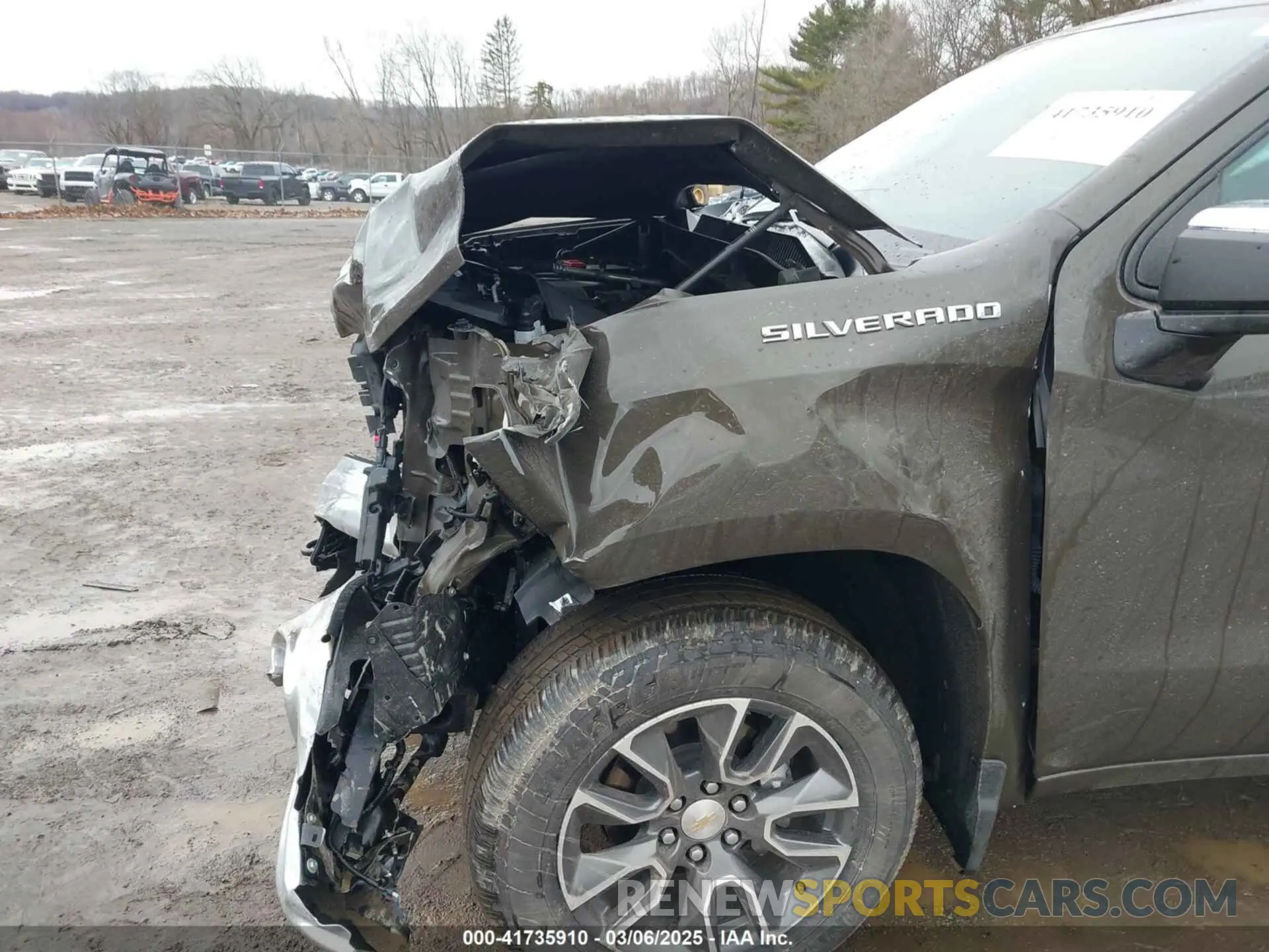 18 Photograph of a damaged car 1GCPDKEK6PZ166666 CHEVROLET SILVERADO 1500 2023