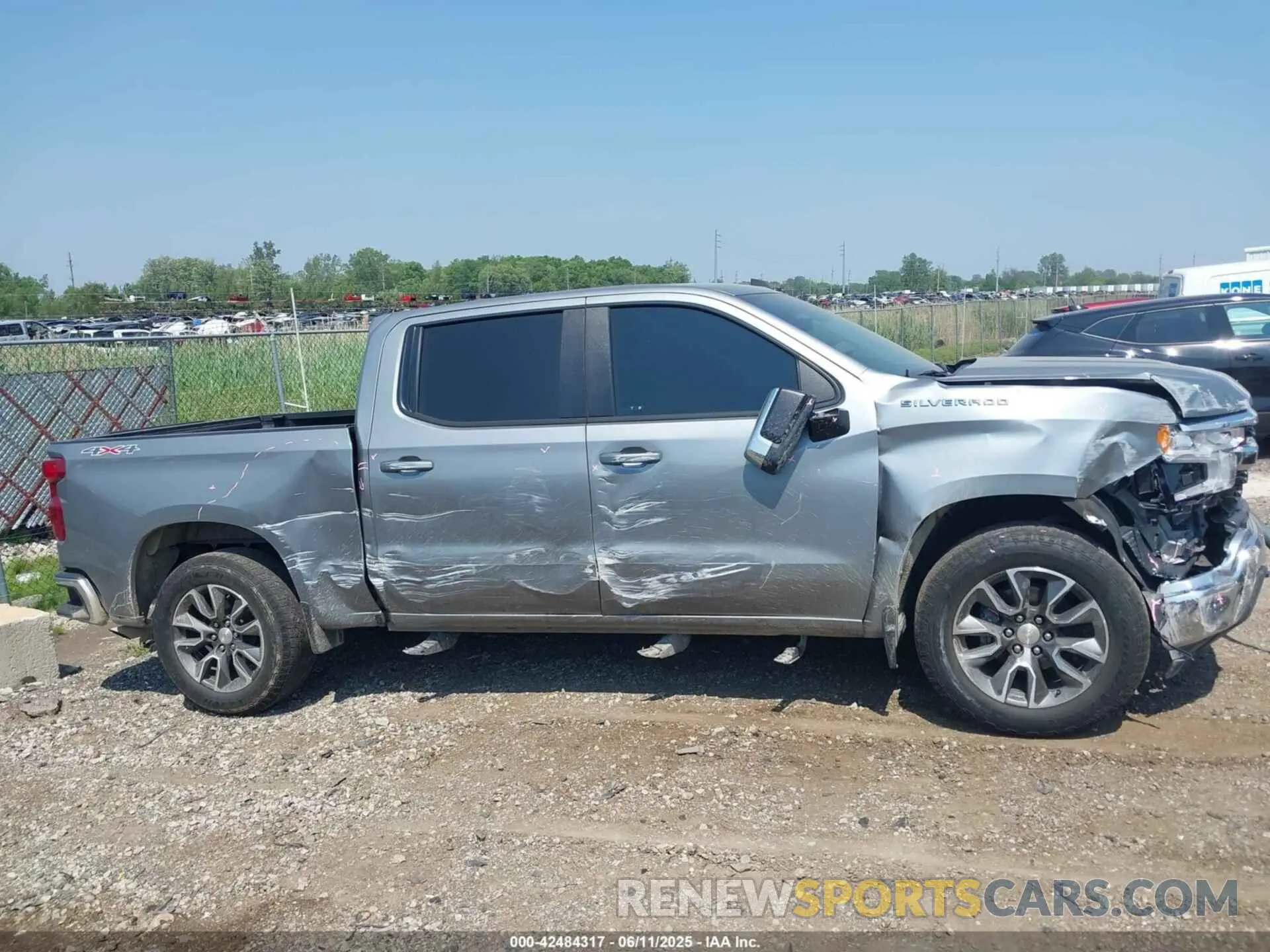 13 Photograph of a damaged car 1GCPDKEKXPZ154455 CHEVROLET SILVERADO 1500 2023