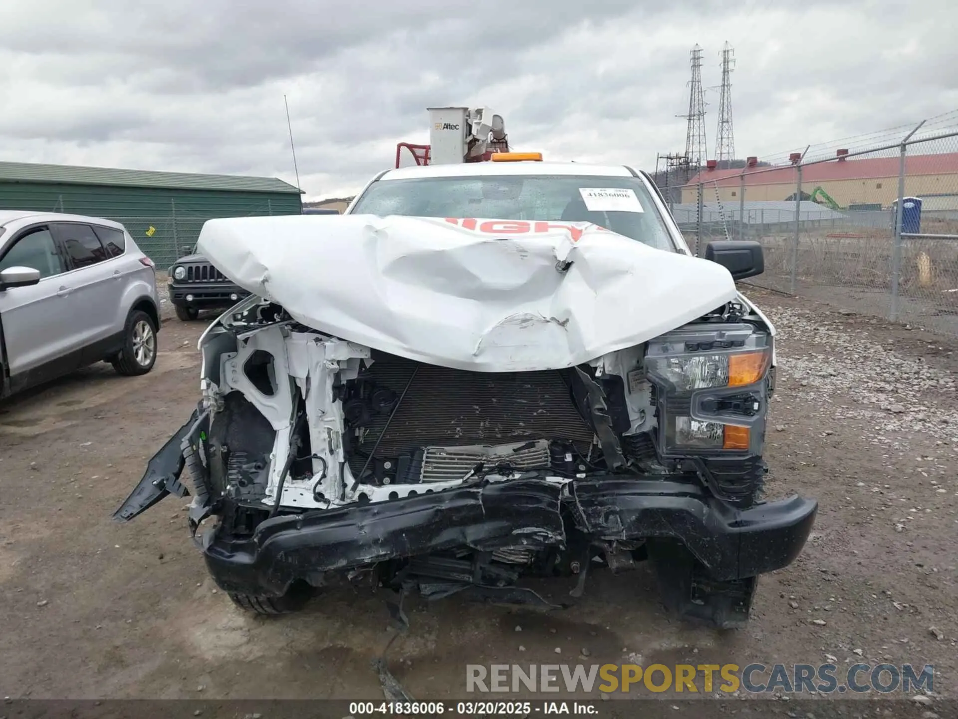 12 Photograph of a damaged car 1GCRAAEK2PZ120165 CHEVROLET SILVERADO 1500 2023