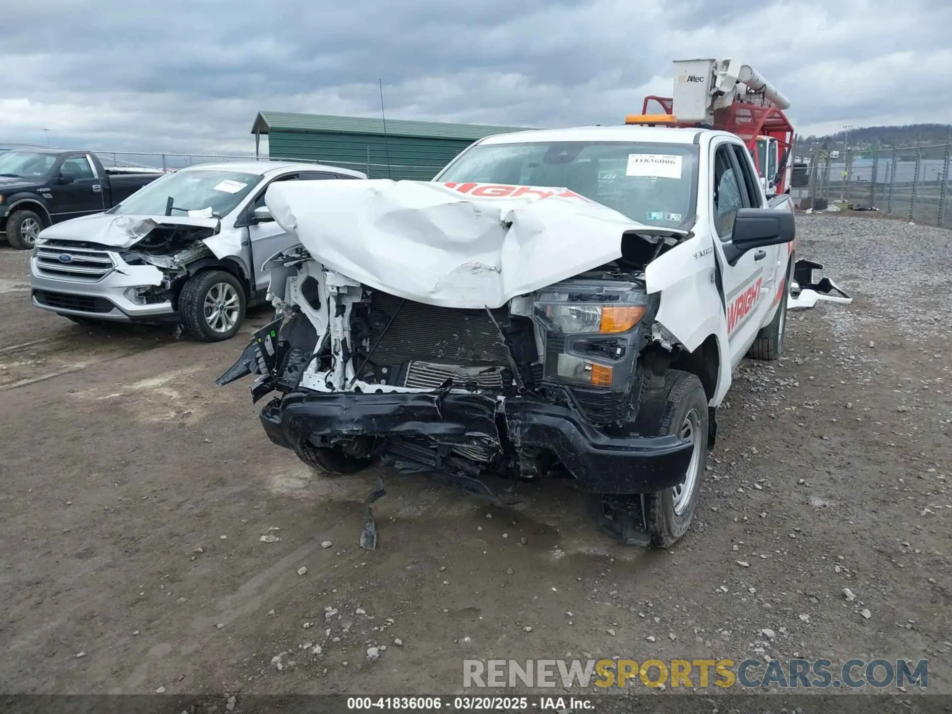 6 Photograph of a damaged car 1GCRAAEK2PZ120165 CHEVROLET SILVERADO 1500 2023
