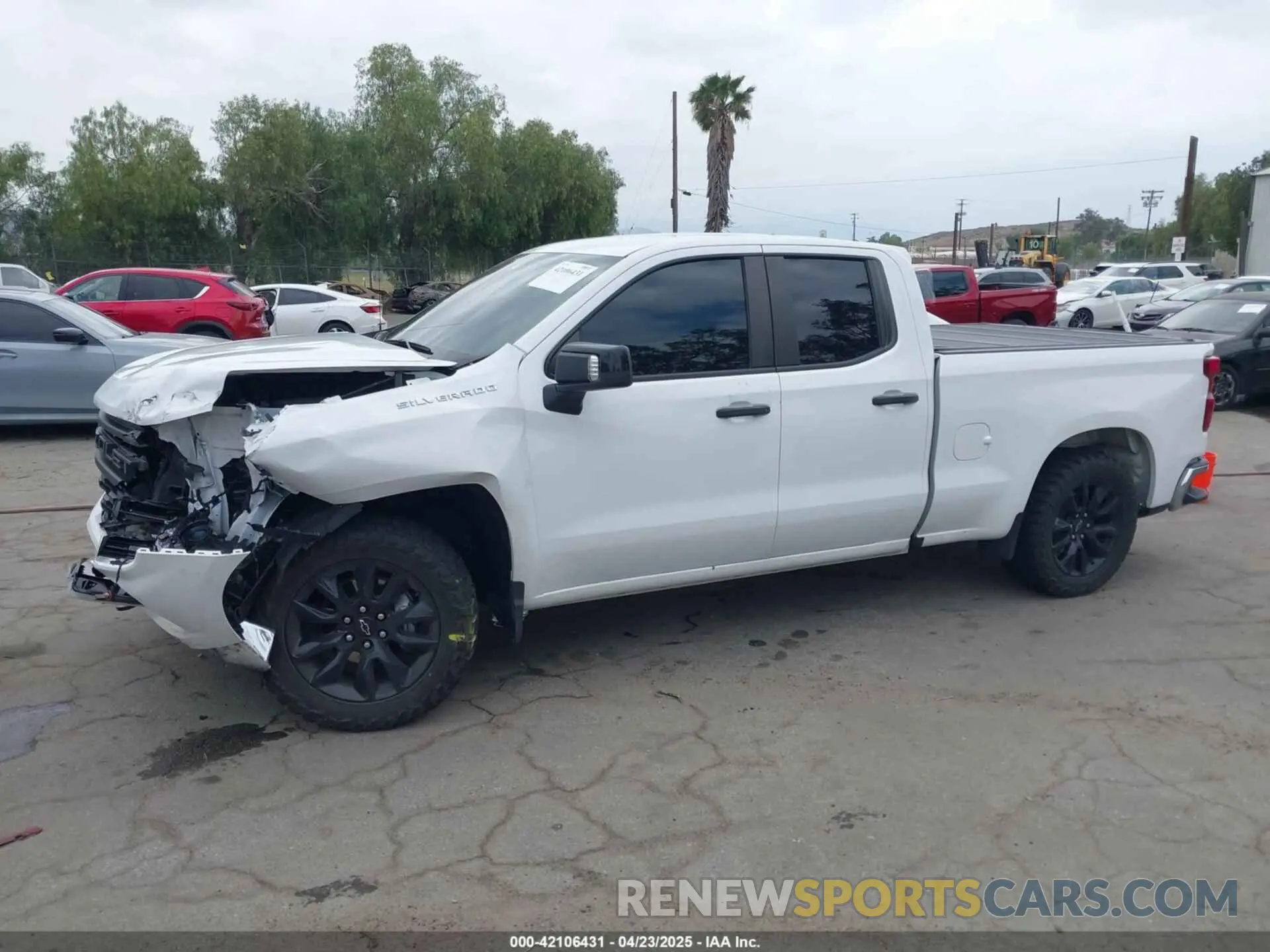 13 Photograph of a damaged car 1GCRAAEK7PZ333001 CHEVROLET SILVERADO 1500 2023
