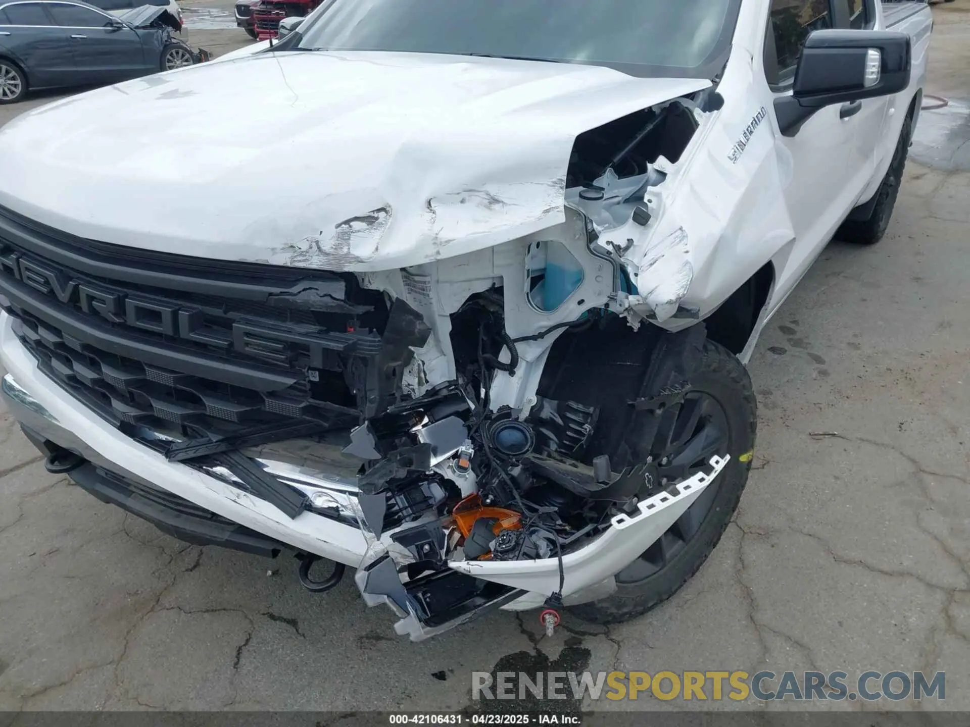 16 Photograph of a damaged car 1GCRAAEK7PZ333001 CHEVROLET SILVERADO 1500 2023
