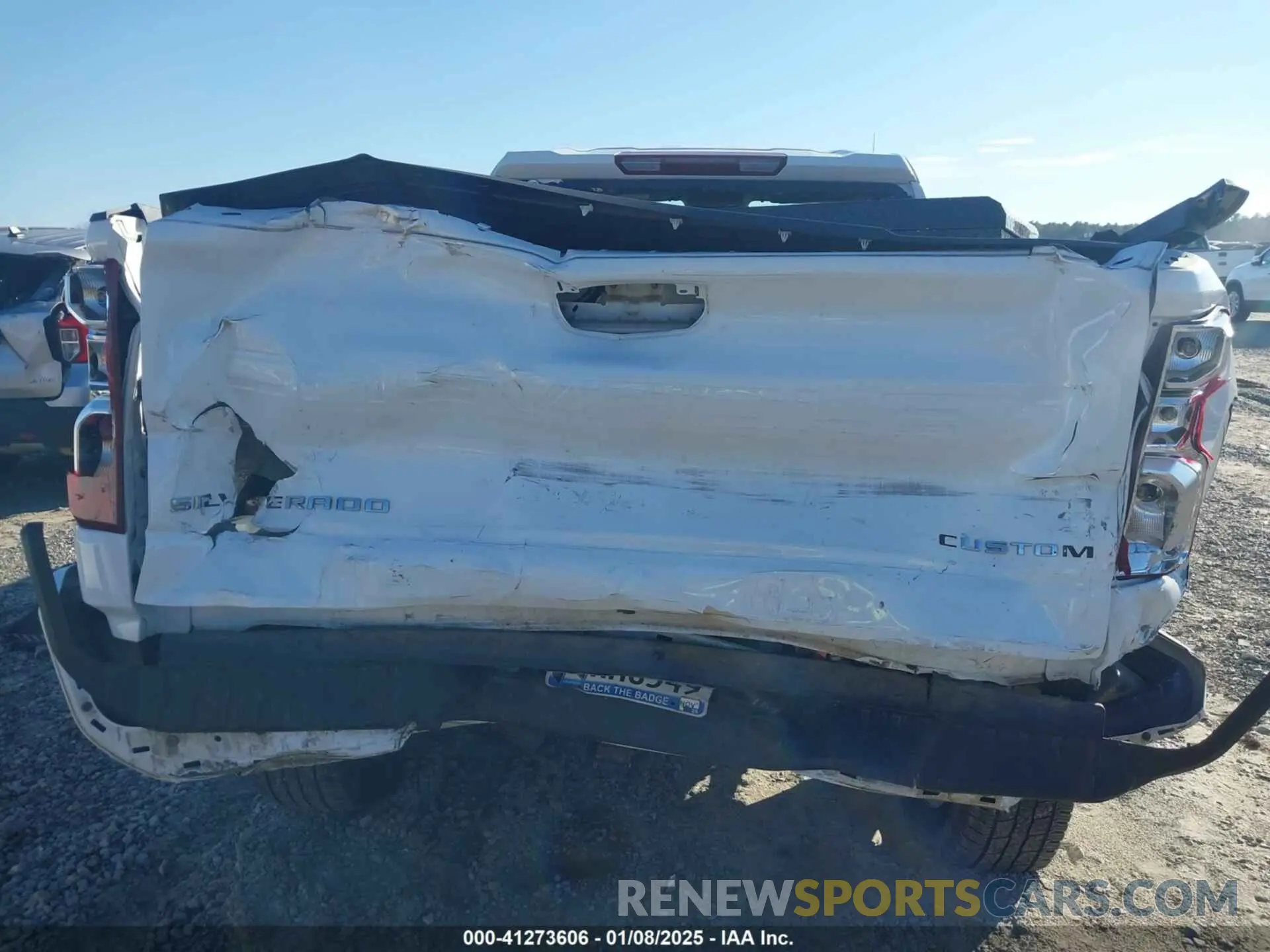 16 Photograph of a damaged car 1GCRABEK7PZ262632 CHEVROLET SILVERADO 1500 2023