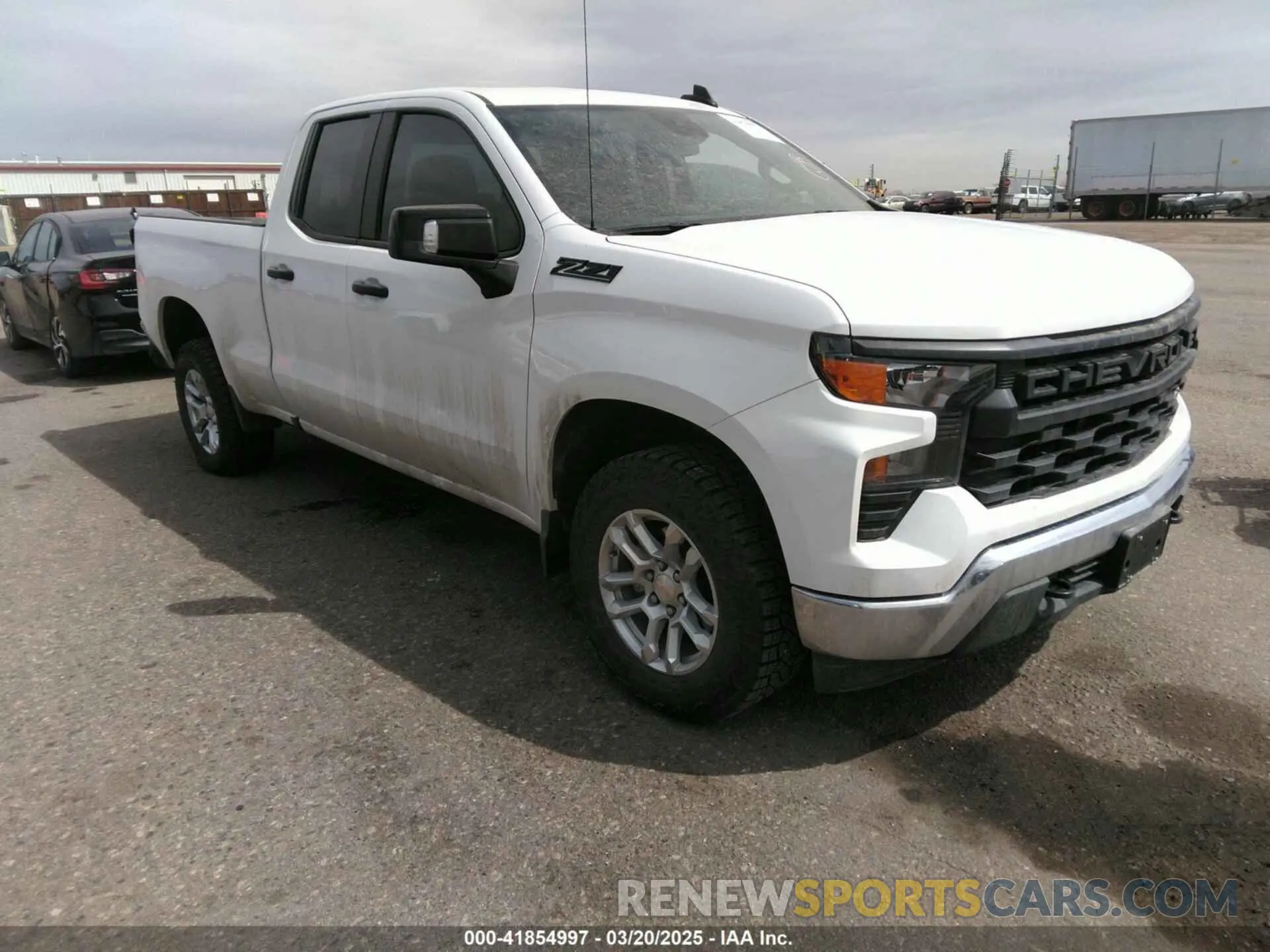 1 Photograph of a damaged car 1GCRDAED9PZ297966 CHEVROLET SILVERADO 1500 2023