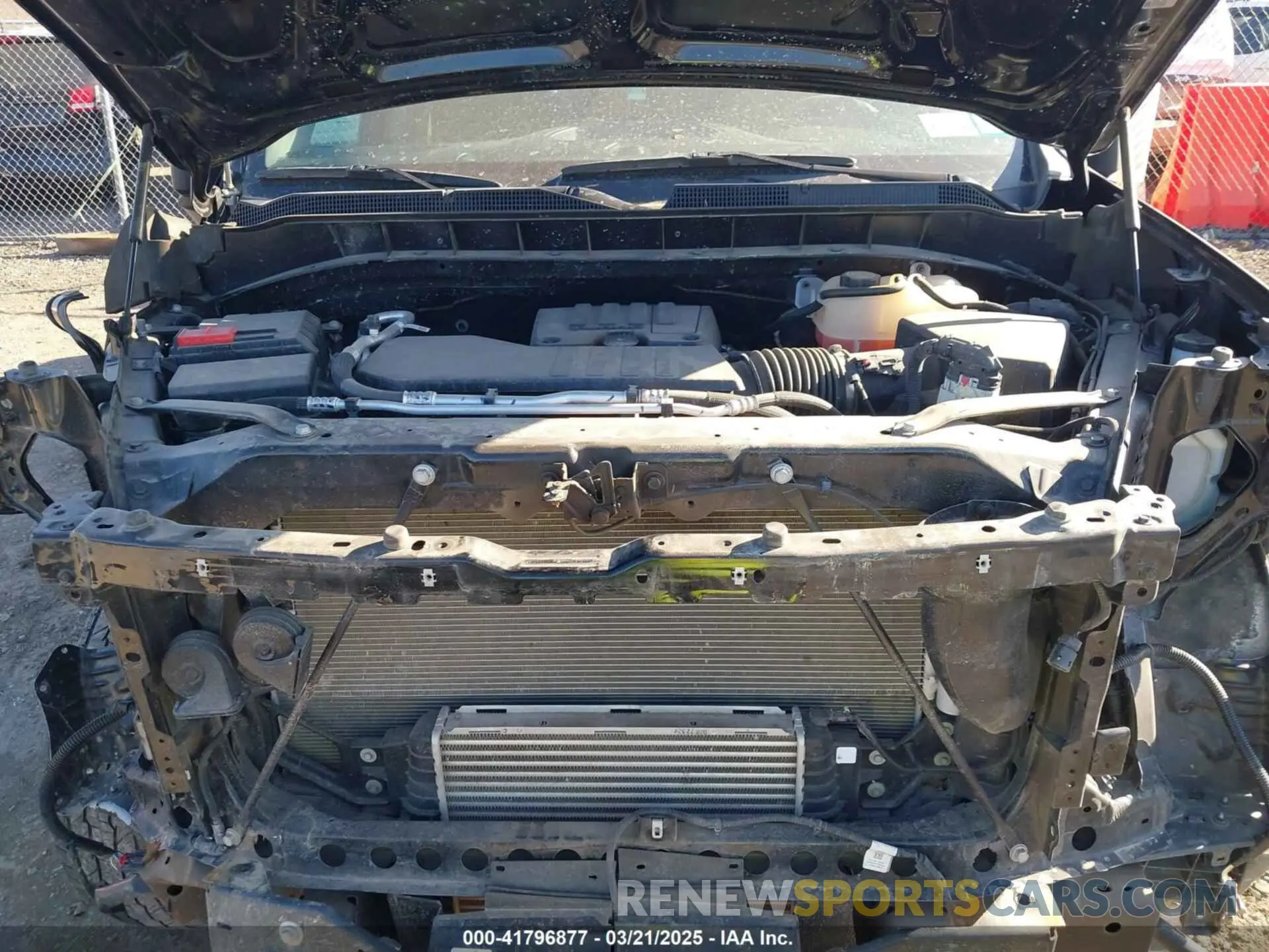 10 Photograph of a damaged car 1GCRDAEK1PZ231054 CHEVROLET SILVERADO 1500 2023