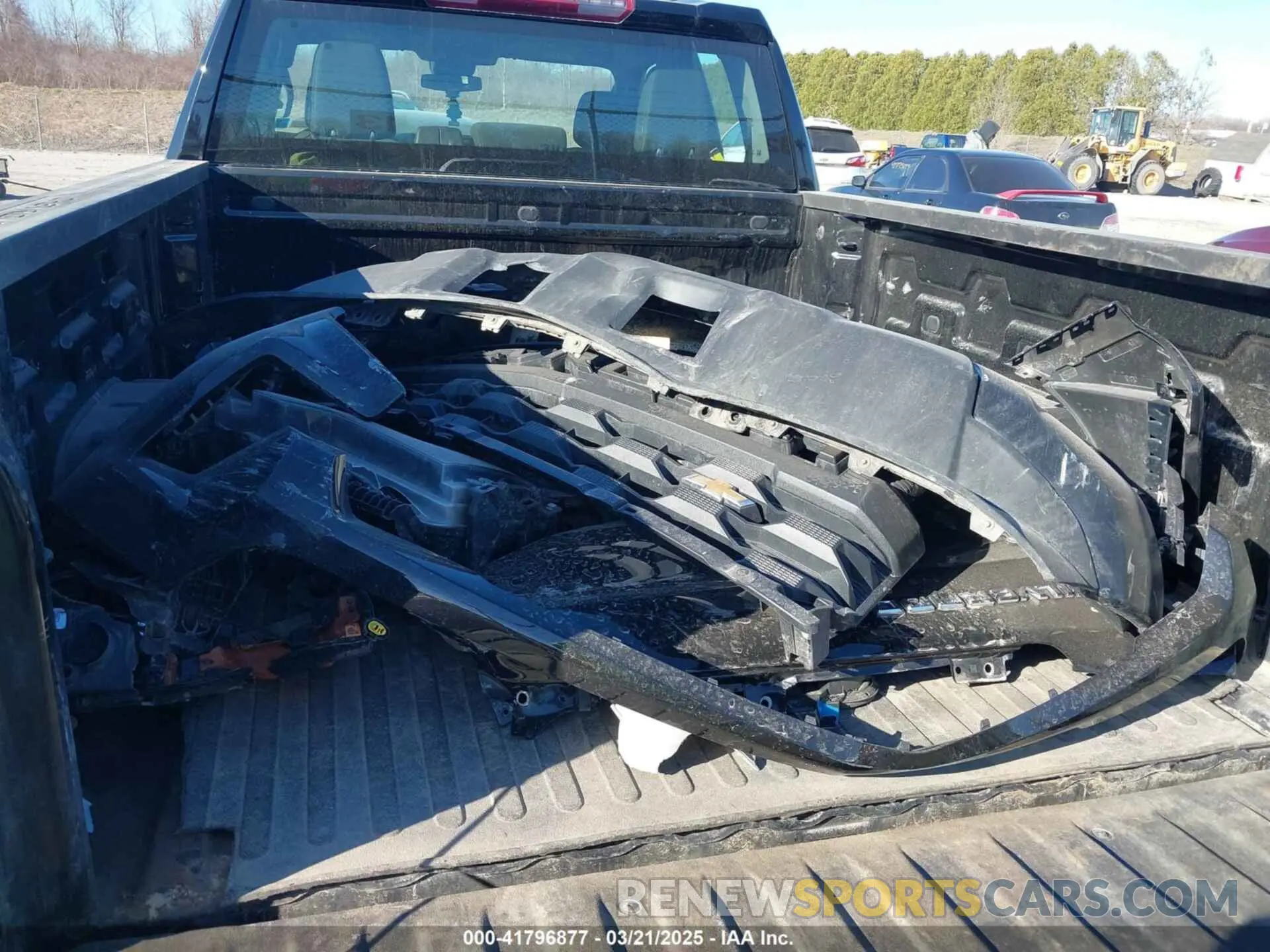12 Photograph of a damaged car 1GCRDAEK1PZ231054 CHEVROLET SILVERADO 1500 2023