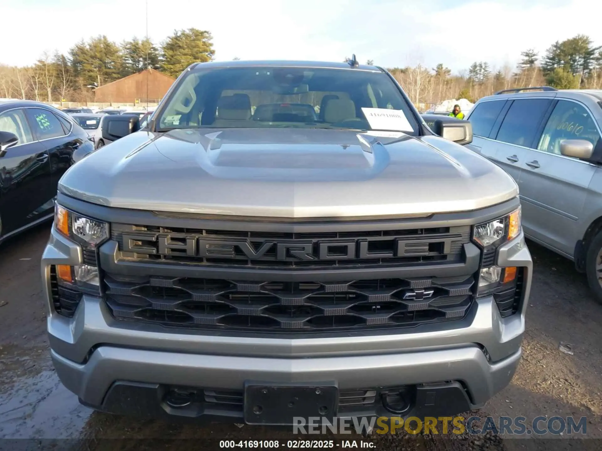 12 Photograph of a damaged car 1GCRDBEK2PZ283587 CHEVROLET SILVERADO 1500 2023