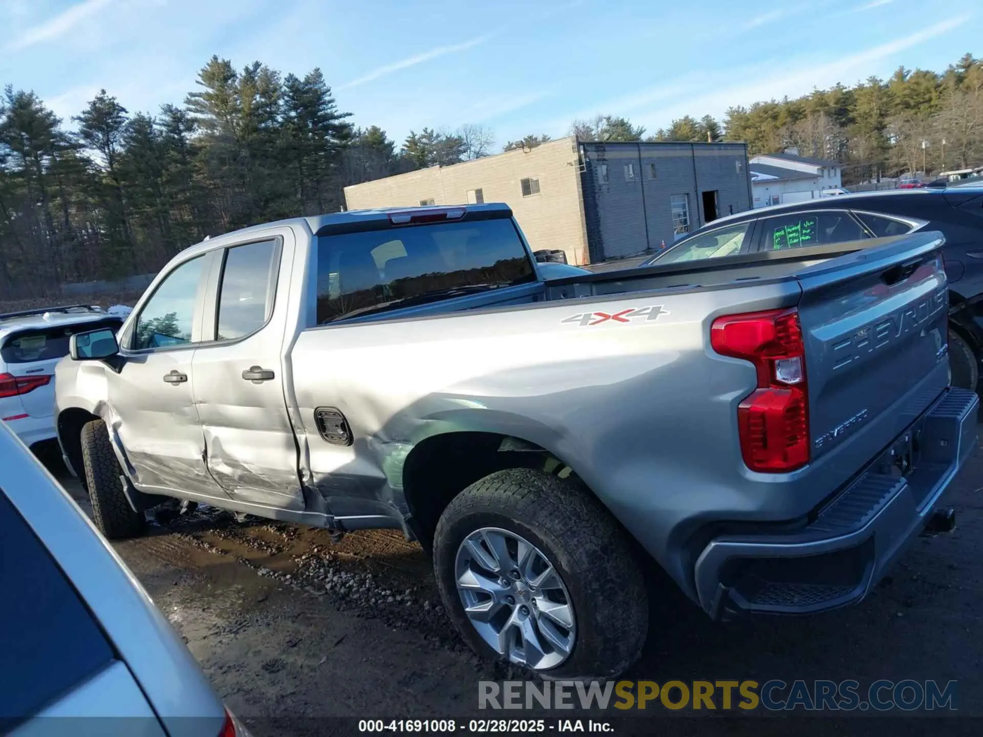 14 Photograph of a damaged car 1GCRDBEK2PZ283587 CHEVROLET SILVERADO 1500 2023