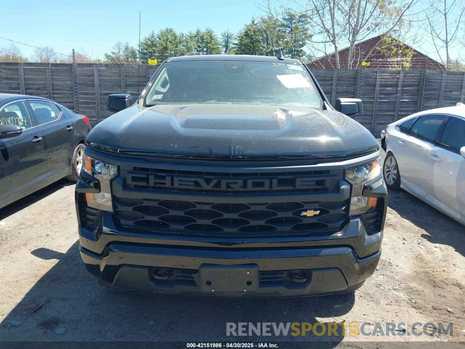 11 Photograph of a damaged car 1GCRDBEK3PZ231482 CHEVROLET SILVERADO 1500 2023
