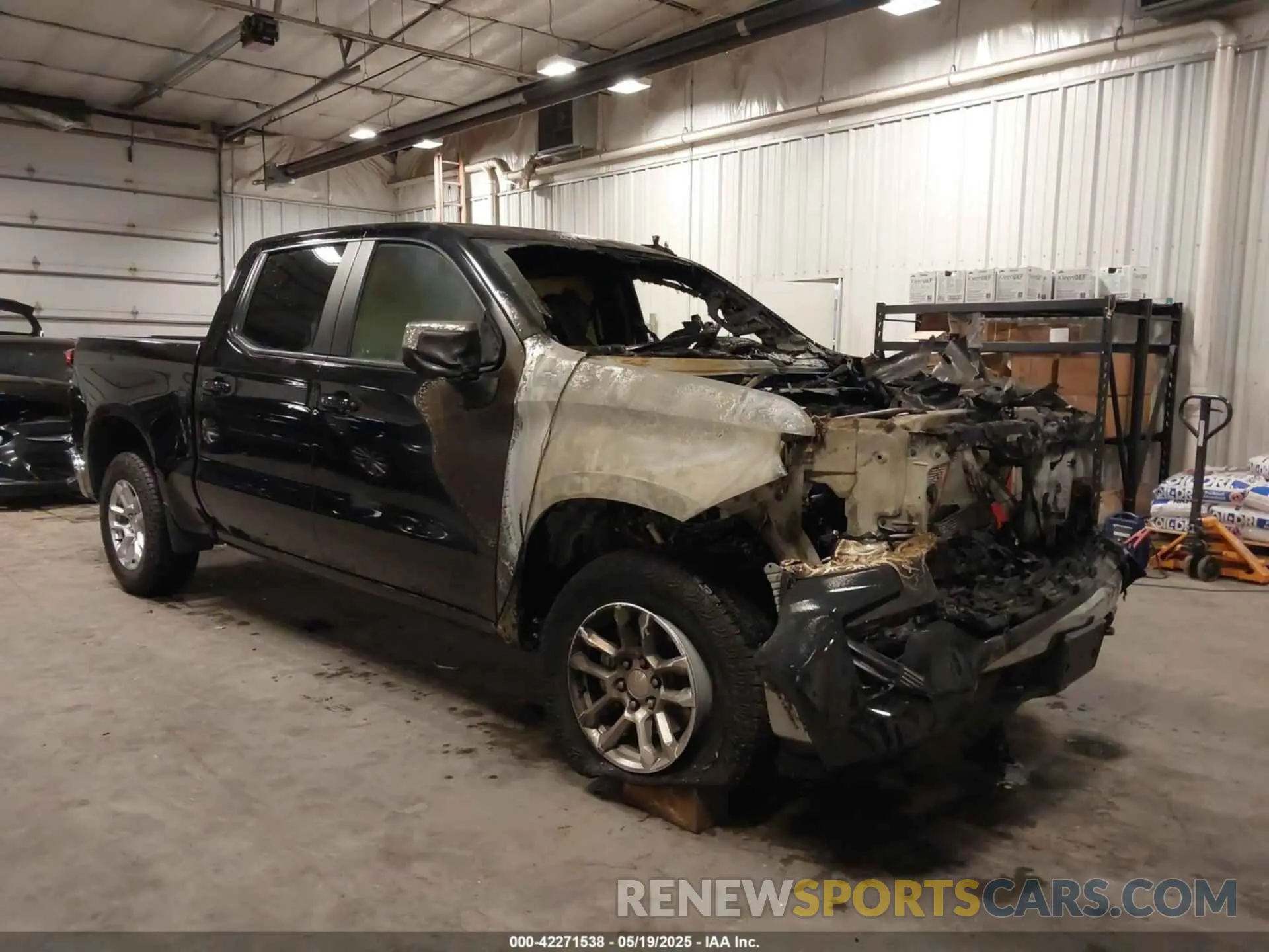 1 Photograph of a damaged car 1GCUDDE89PZ199759 CHEVROLET SILVERADO 1500 2023