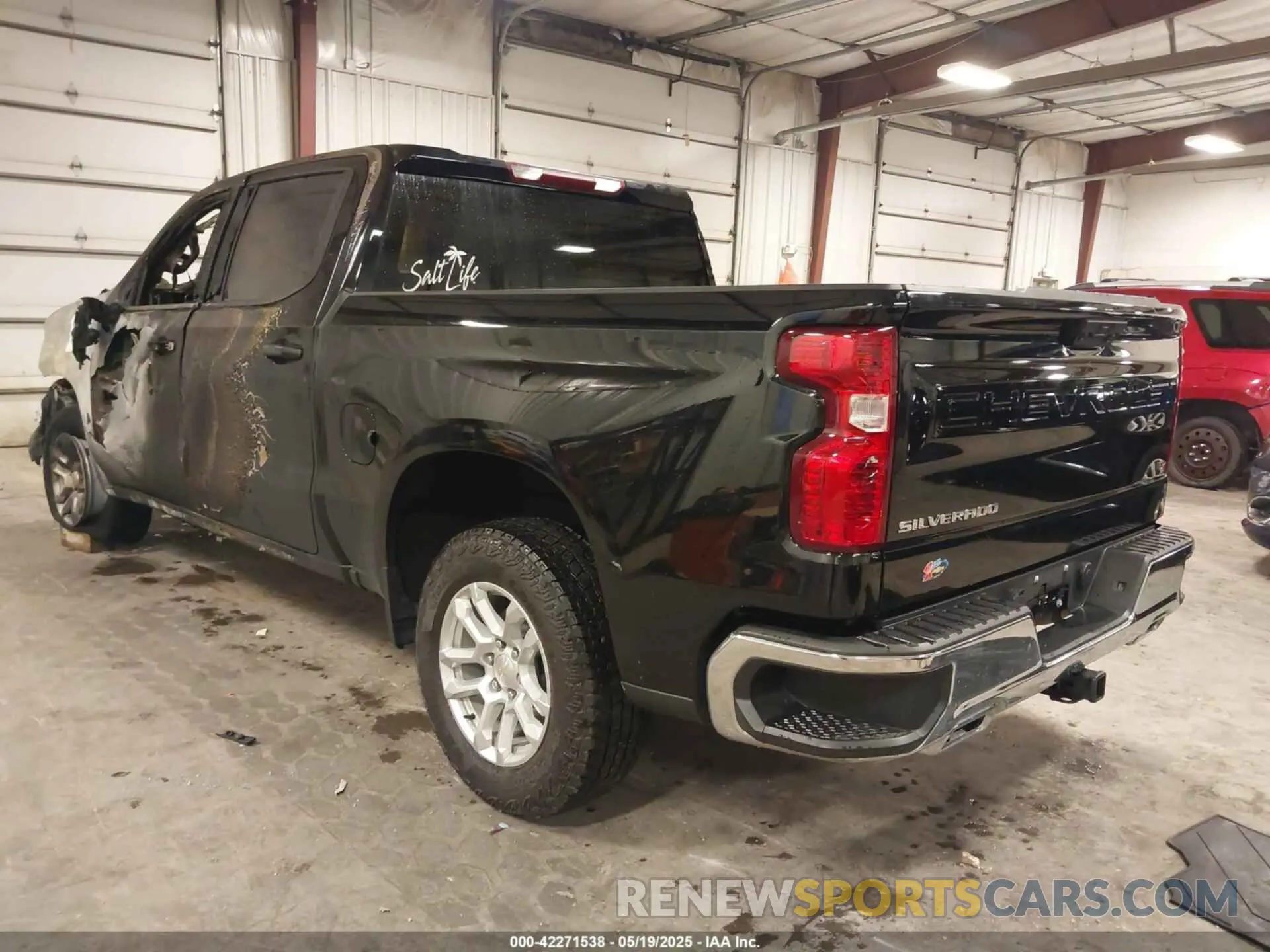 3 Photograph of a damaged car 1GCUDDE89PZ199759 CHEVROLET SILVERADO 1500 2023