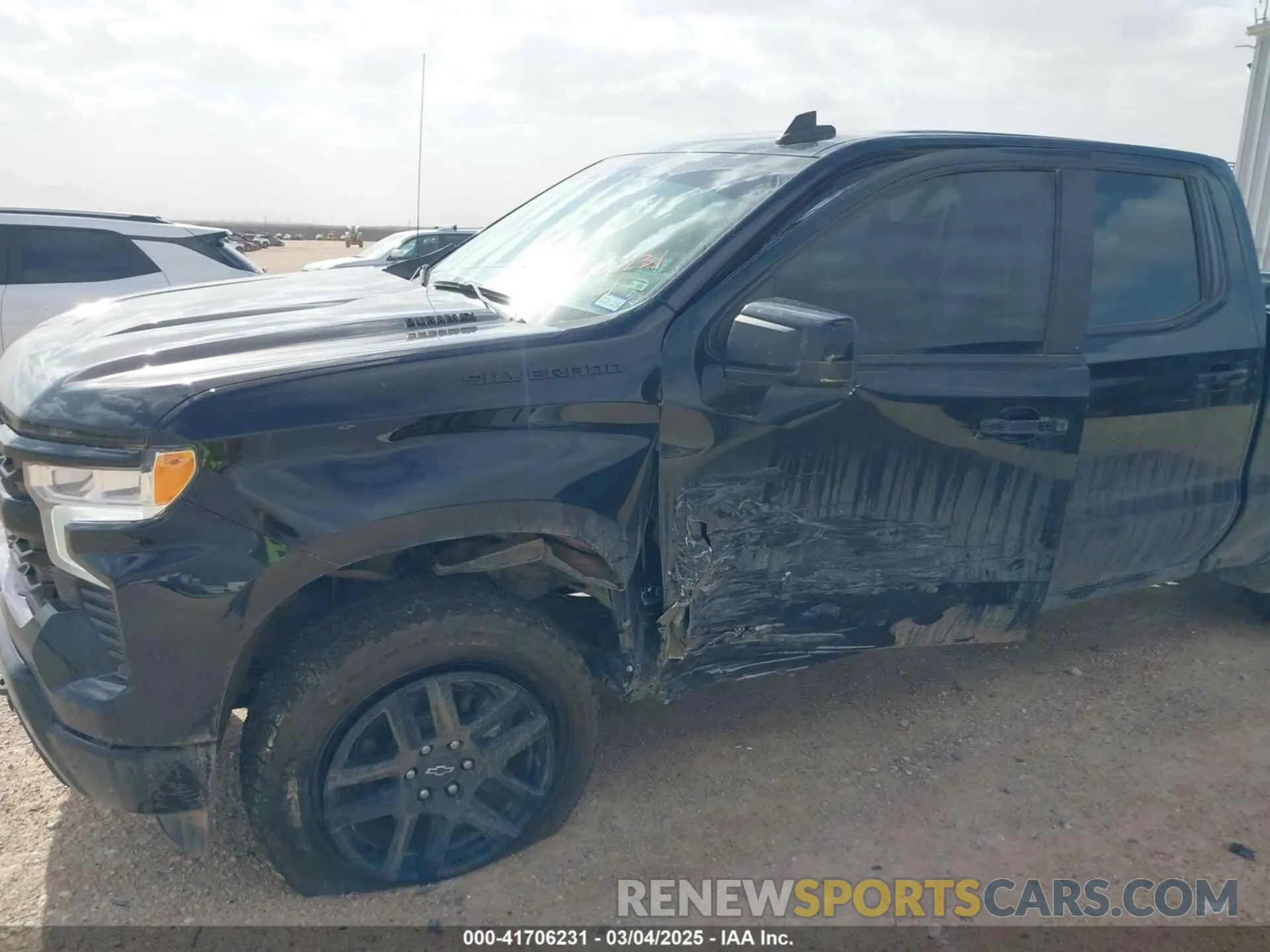 6 Photograph of a damaged car 1GCUDEE83PZ184132 CHEVROLET SILVERADO 1500 2023