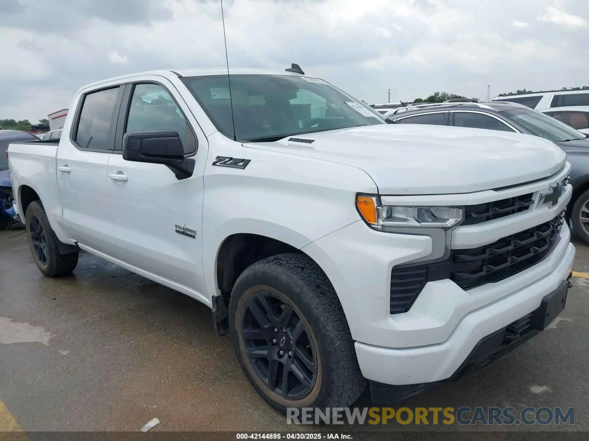 1 Photograph of a damaged car 1GCUDEE84PZ185368 CHEVROLET SILVERADO 1500 2023