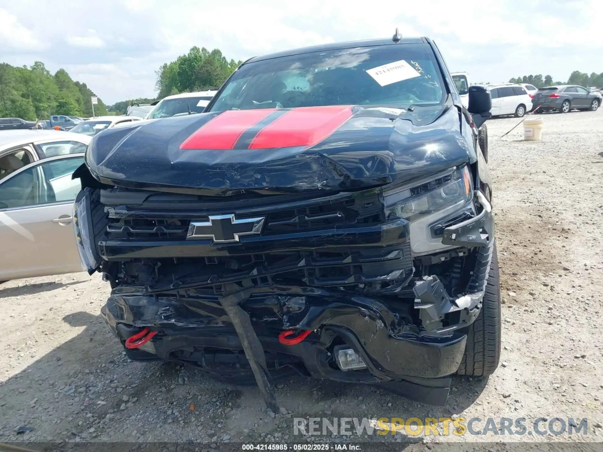 12 Photograph of a damaged car 1GCUDEE88PZ143768 CHEVROLET SILVERADO 1500 2023