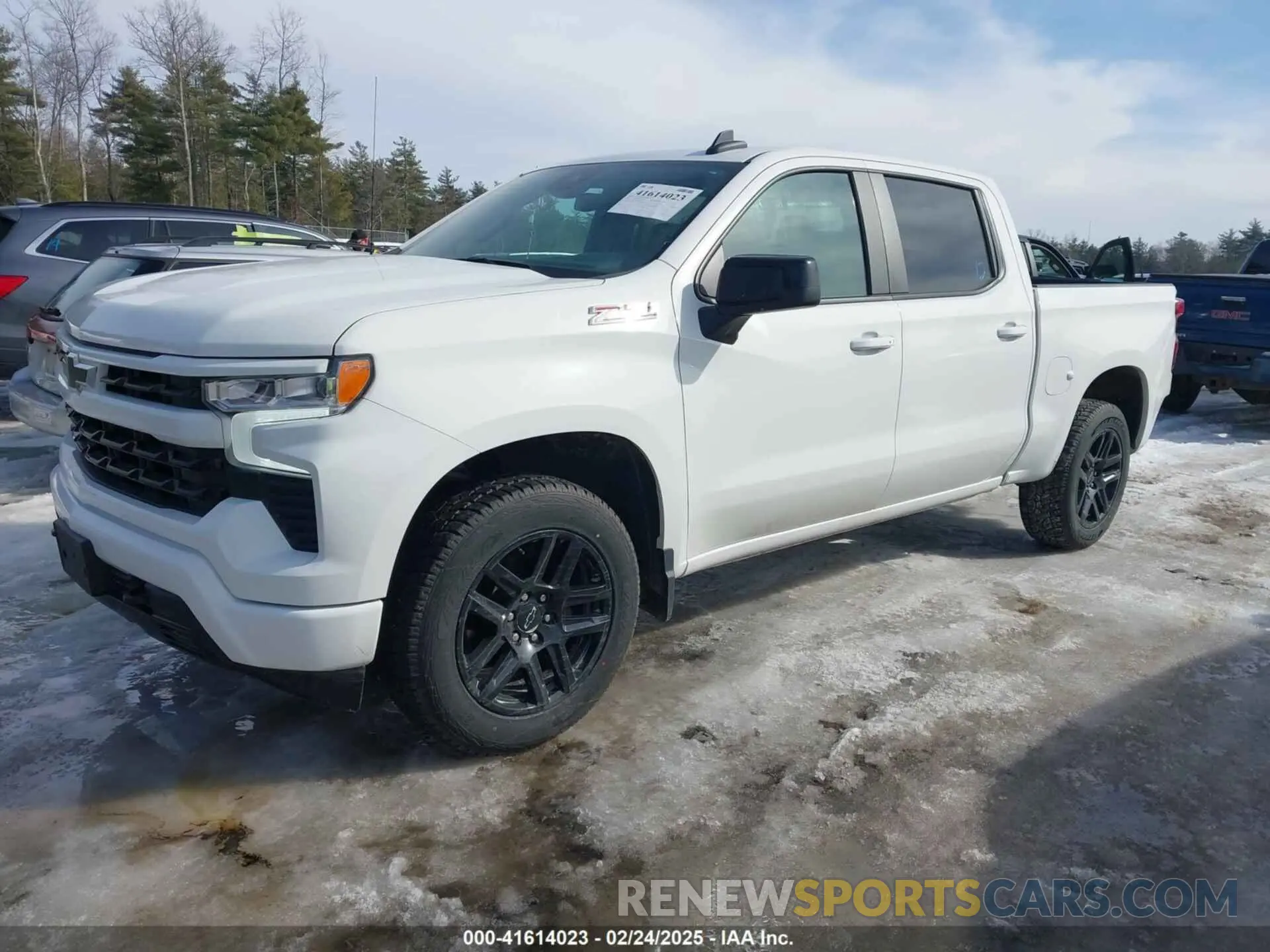 2 Photograph of a damaged car 1GCUDEED8PZ208650 CHEVROLET SILVERADO 1500 2023