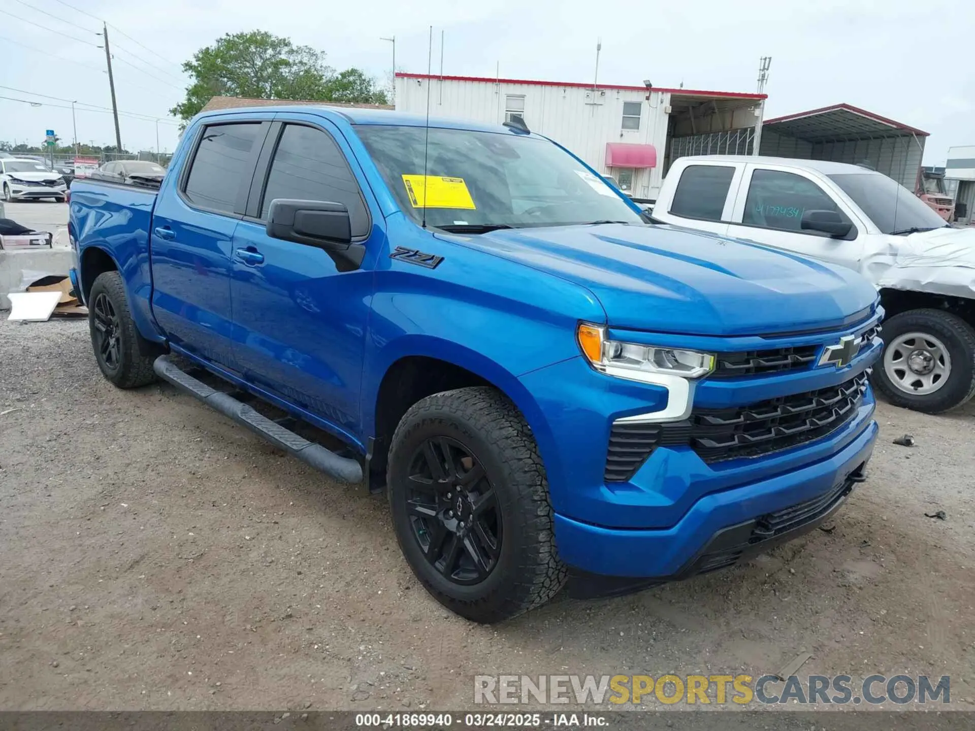 1 Photograph of a damaged car 1GCUDEED9PZ188313 CHEVROLET SILVERADO 1500 2023