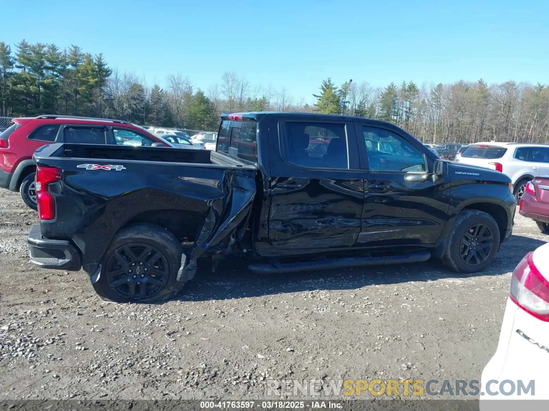 13 Photograph of a damaged car 1GCUDEEL4PZ303326 CHEVROLET SILVERADO 1500 2023