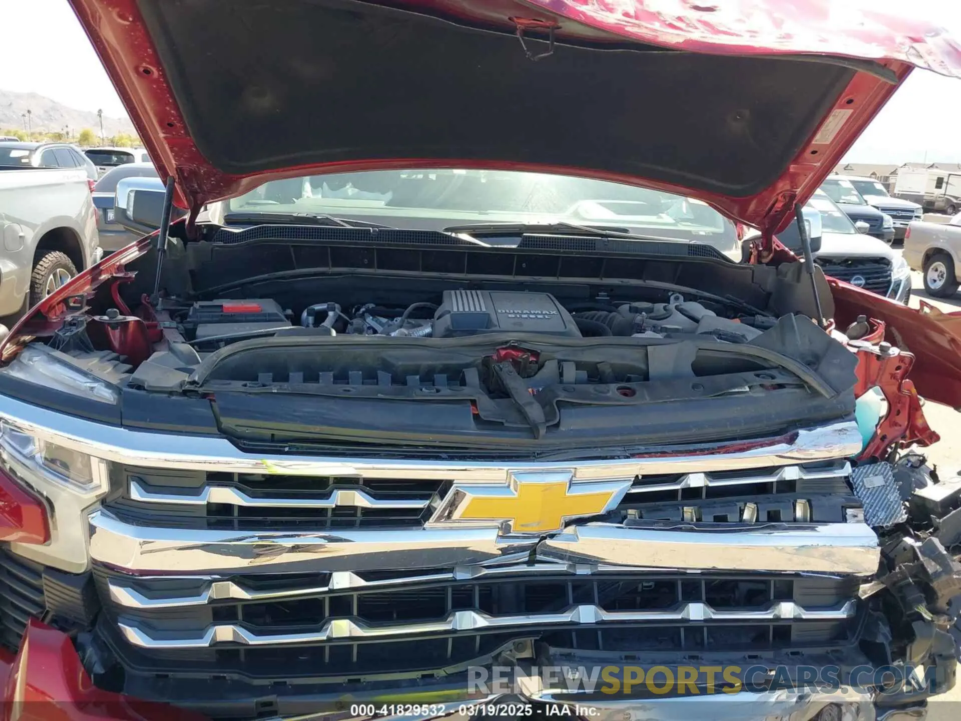 10 Photograph of a damaged car 1GCUDGE85PZ190638 CHEVROLET SILVERADO 1500 2023
