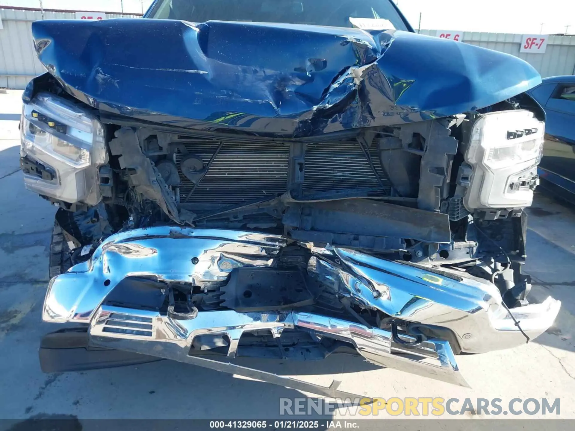 6 Photograph of a damaged car 1GCUDGE8XPZ241924 CHEVROLET SILVERADO 1500 2023