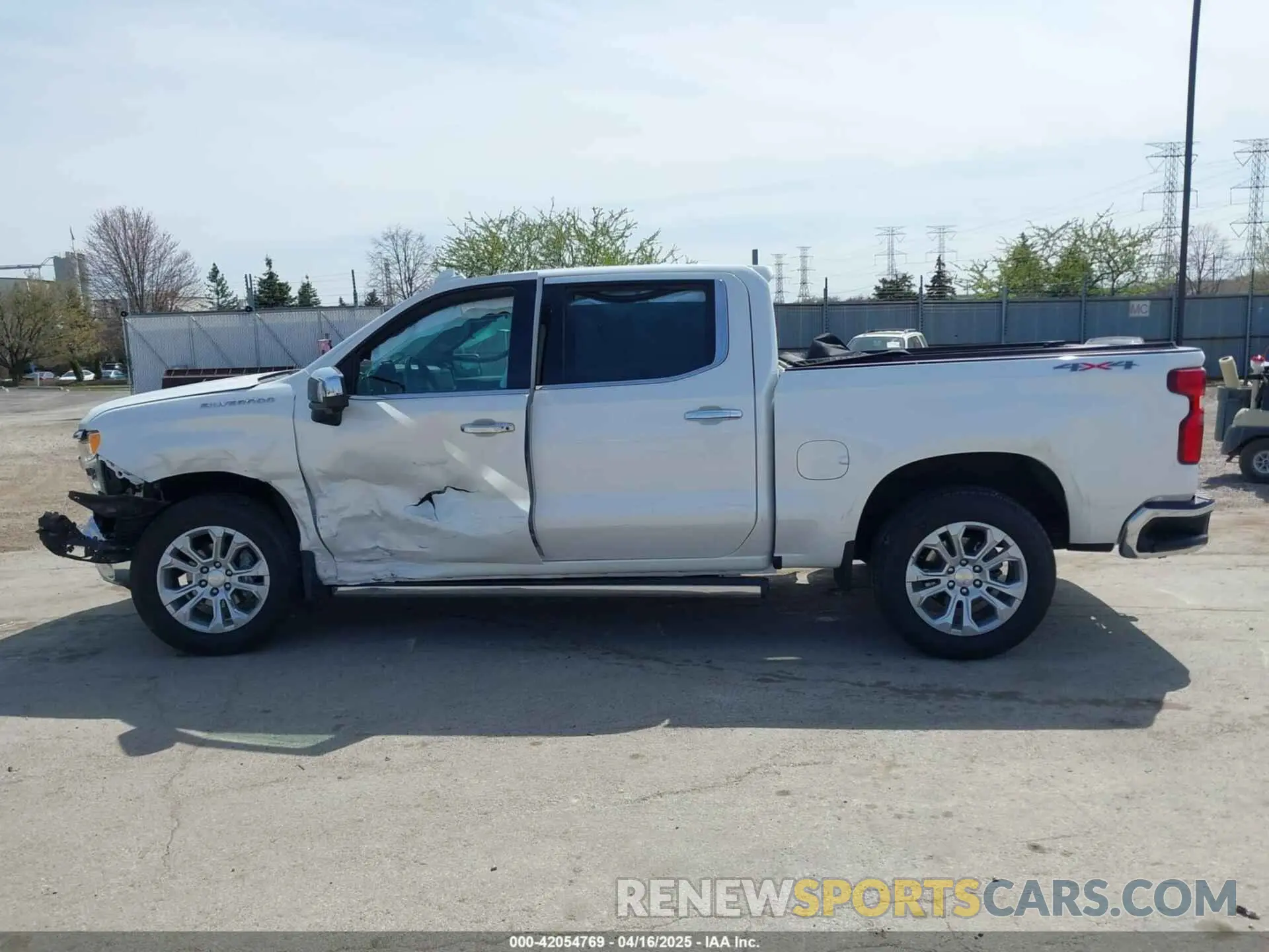 14 Photograph of a damaged car 1GCUDGEDXPZ127242 CHEVROLET SILVERADO 1500 2023