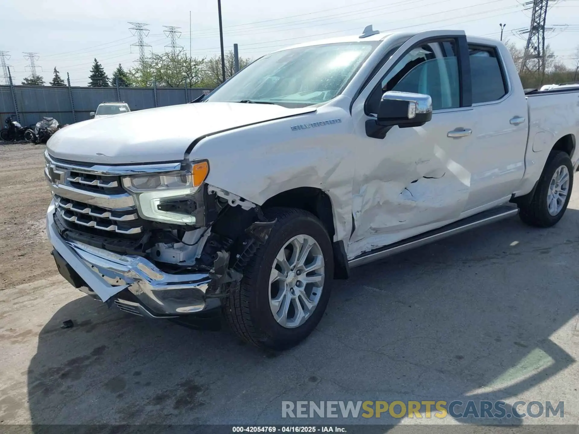 6 Photograph of a damaged car 1GCUDGEDXPZ127242 CHEVROLET SILVERADO 1500 2023