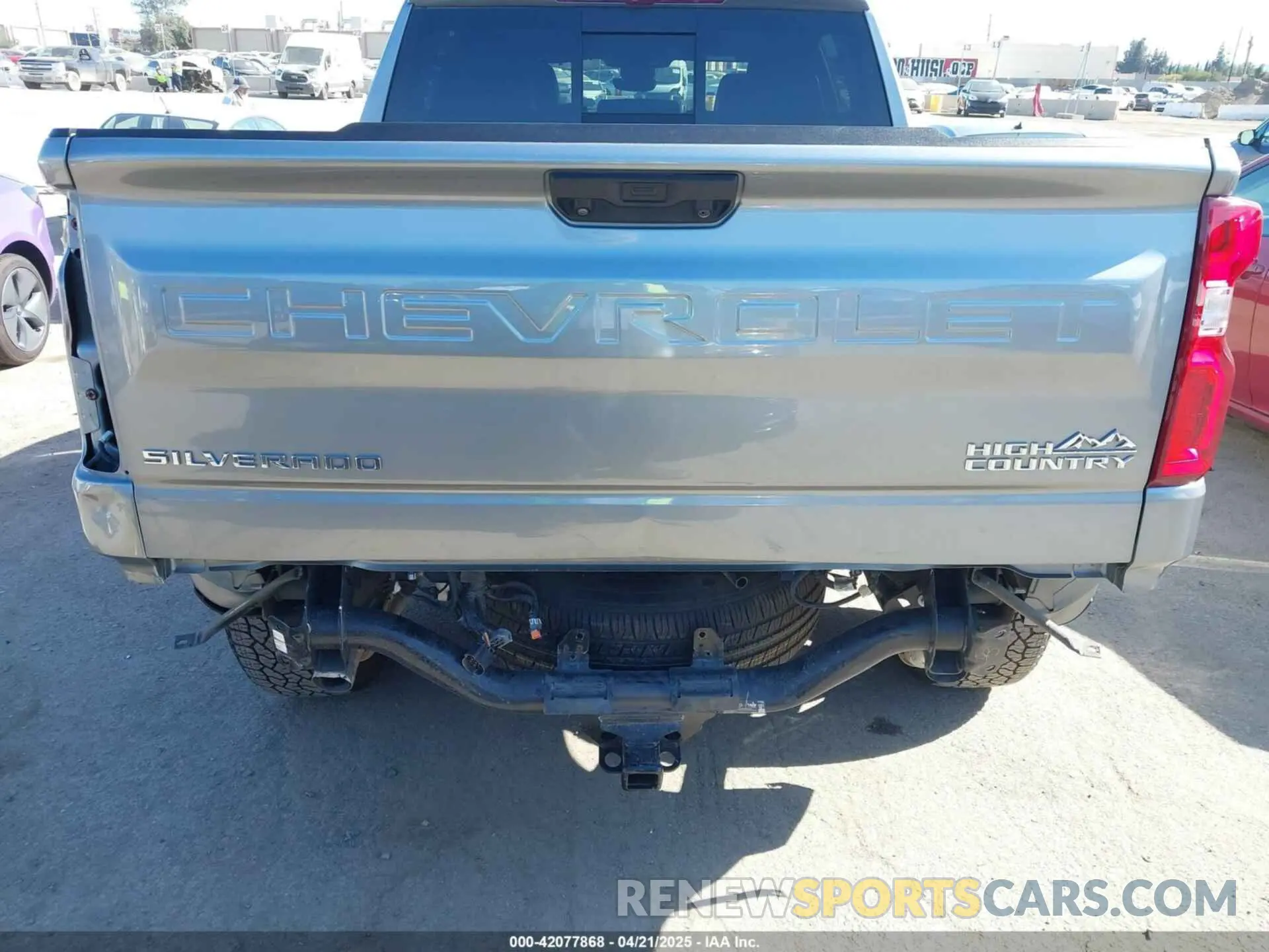 6 Photograph of a damaged car 1GCUDJE88PZ135954 CHEVROLET SILVERADO 1500 2023
