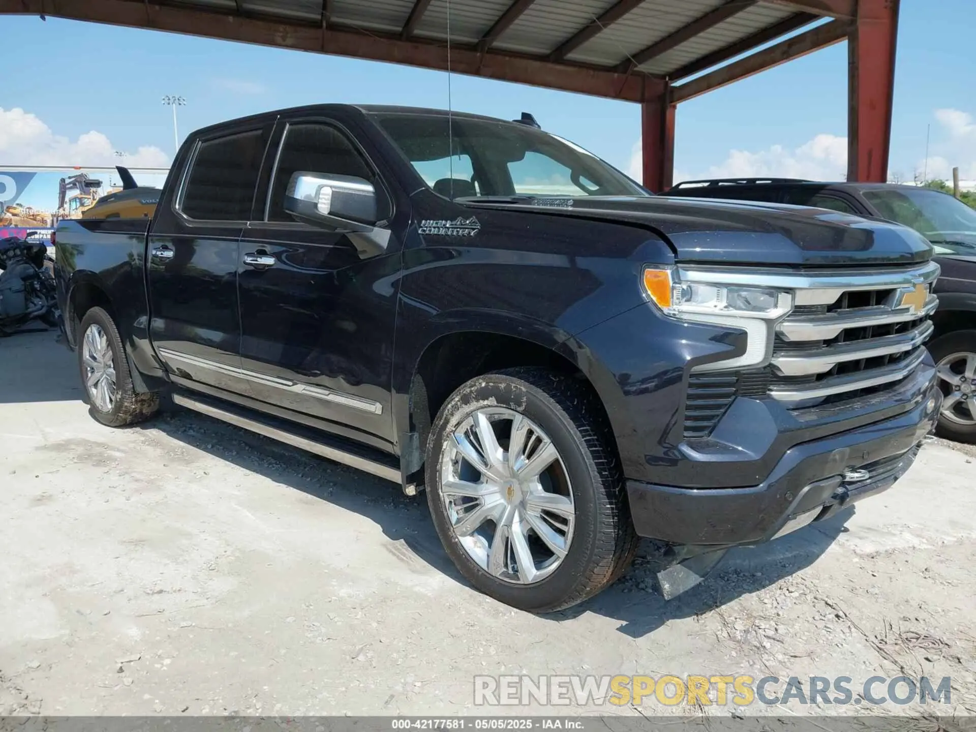 1 Photograph of a damaged car 1GCUDJE8XPZ195721 CHEVROLET SILVERADO 1500 2023