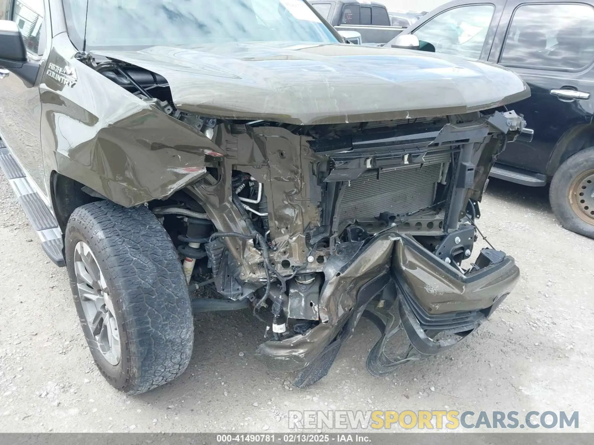 6 Photograph of a damaged car 1GCUDJED7PZ289018 CHEVROLET SILVERADO 1500 2023