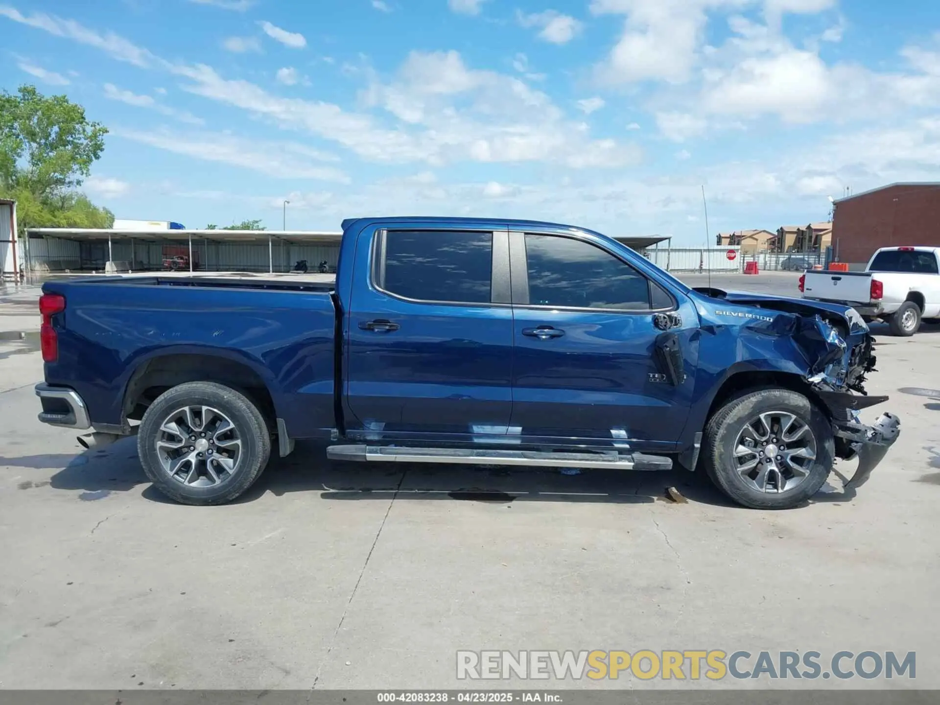 14 Photograph of a damaged car 2GCPACED3P1125744 CHEVROLET SILVERADO 1500 2023