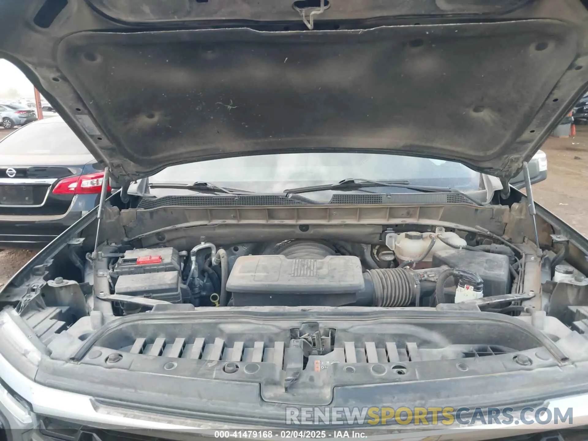 10 Photograph of a damaged car 2GCPACED6P1115306 CHEVROLET SILVERADO 1500 2023