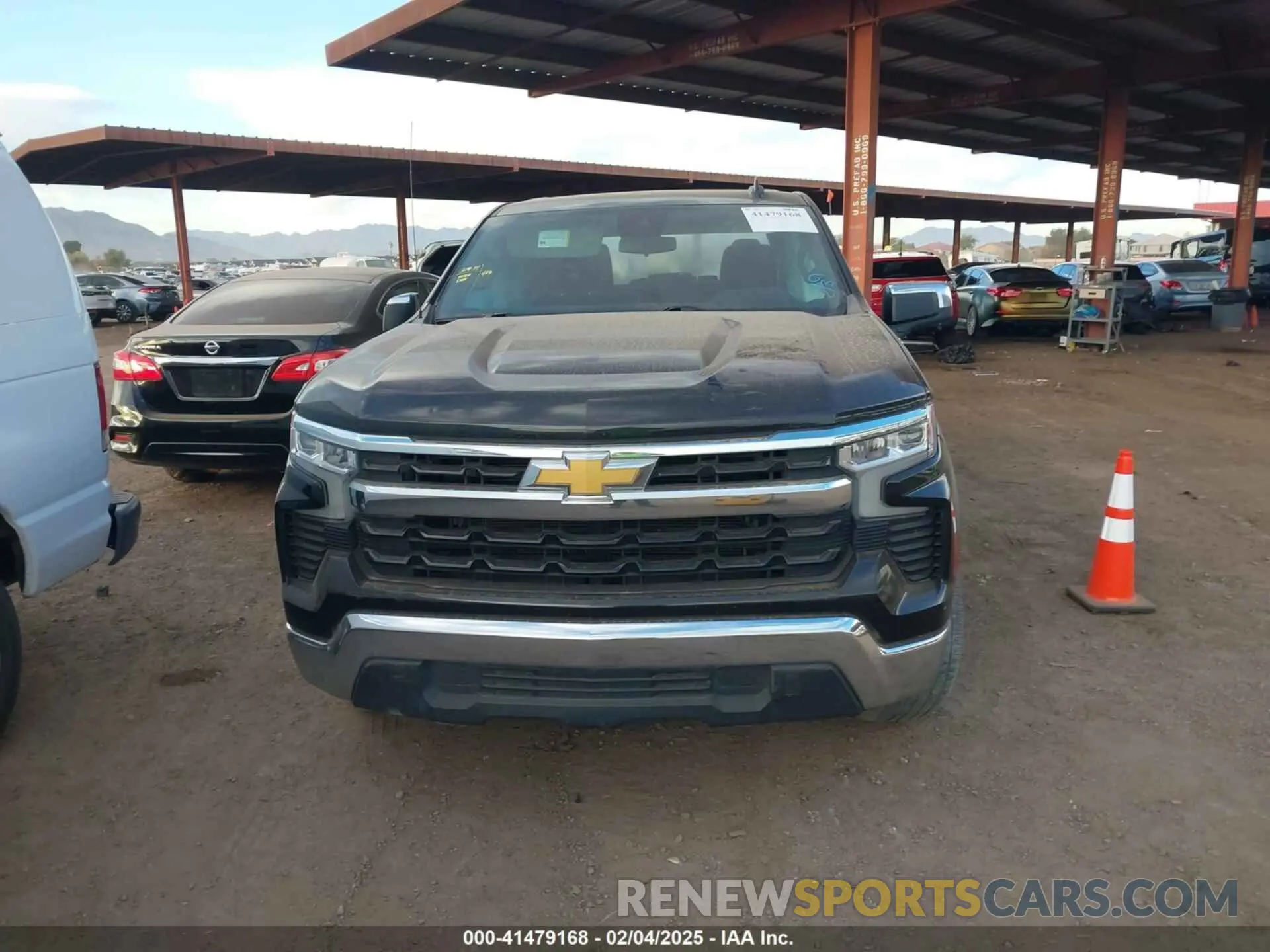 12 Photograph of a damaged car 2GCPACED6P1115306 CHEVROLET SILVERADO 1500 2023