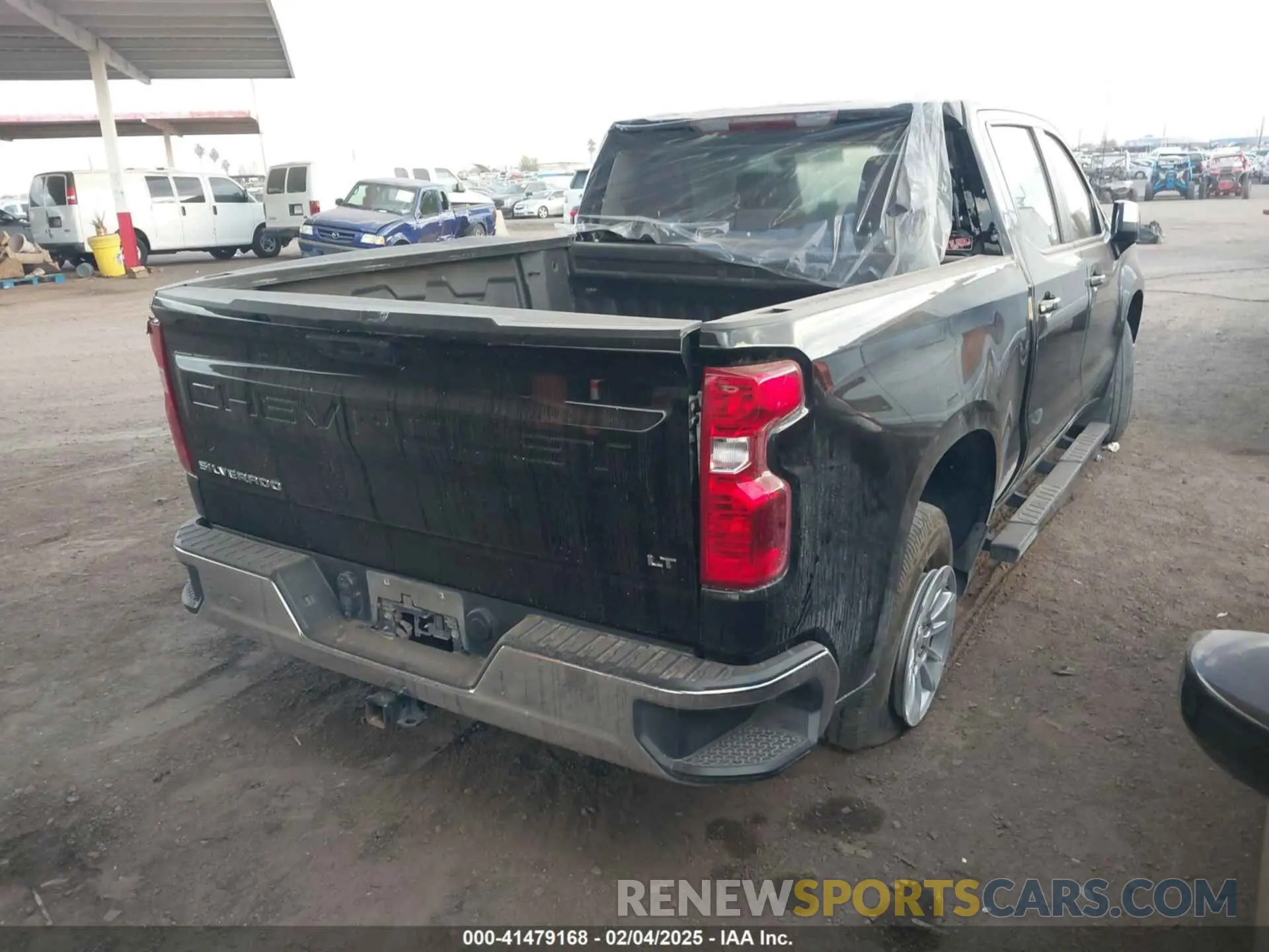 4 Photograph of a damaged car 2GCPACED6P1115306 CHEVROLET SILVERADO 1500 2023