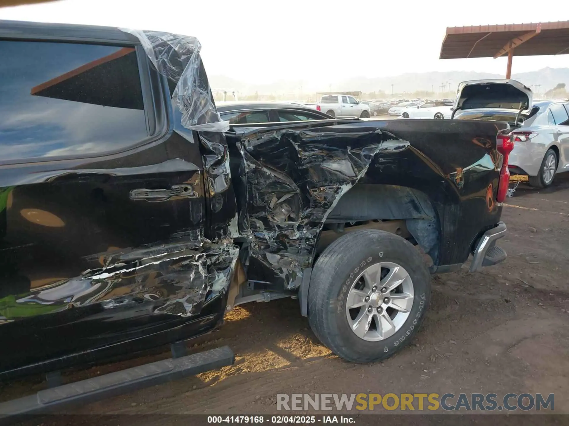 6 Photograph of a damaged car 2GCPACED6P1115306 CHEVROLET SILVERADO 1500 2023