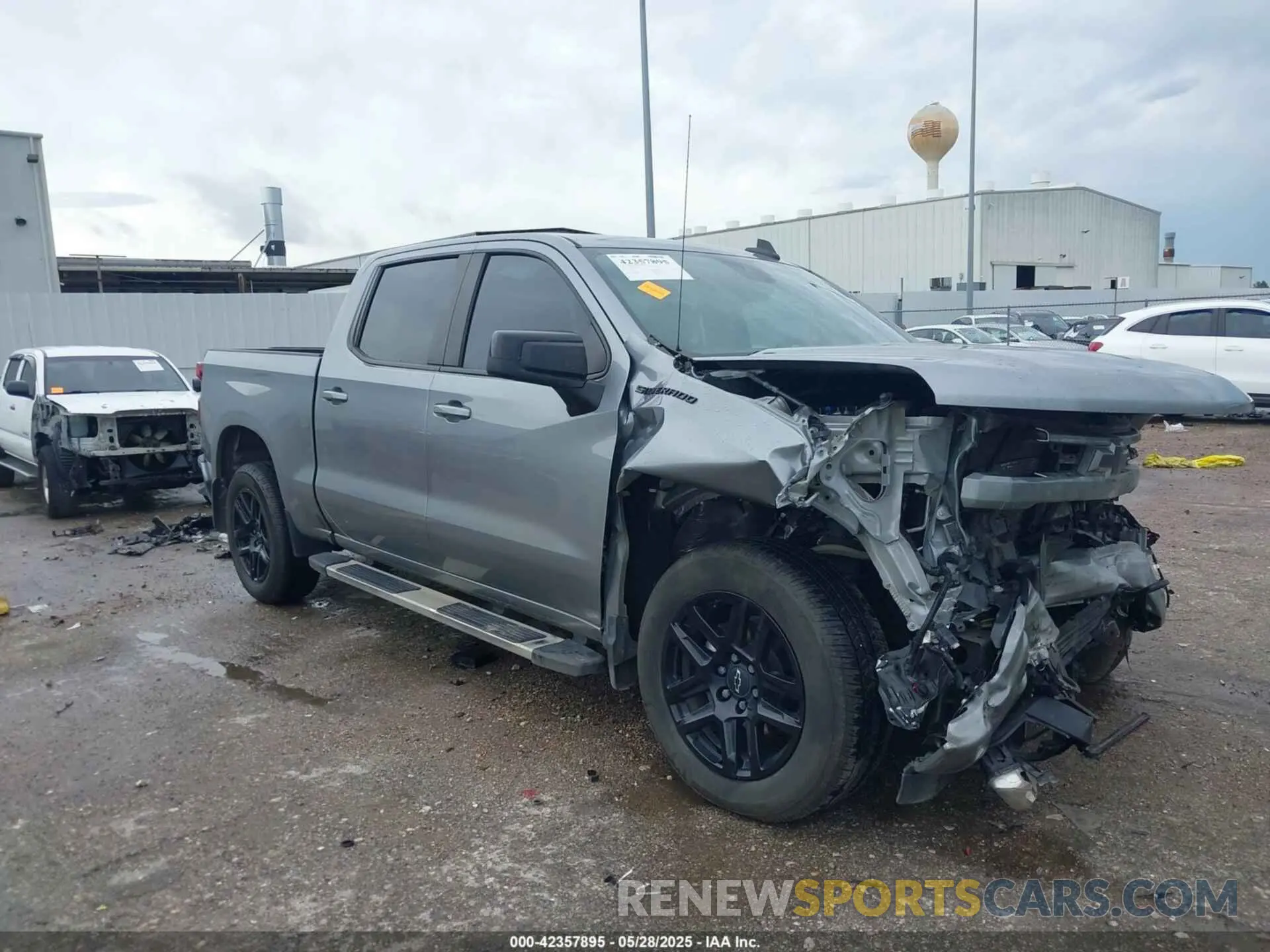 1 Photograph of a damaged car 2GCPADED5P1139988 CHEVROLET SILVERADO 1500 2023
