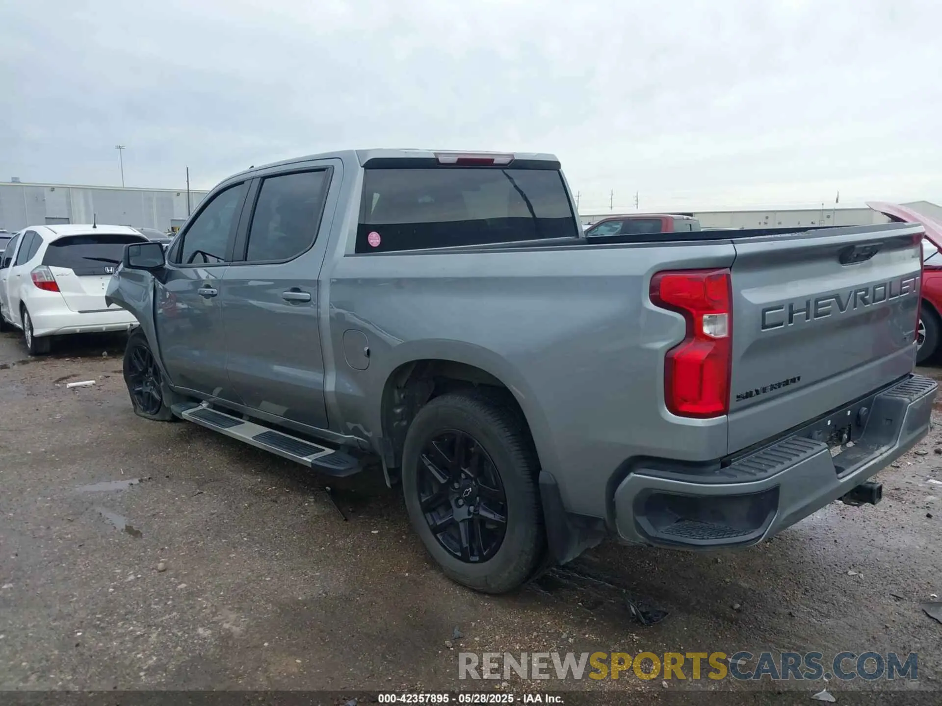 3 Photograph of a damaged car 2GCPADED5P1139988 CHEVROLET SILVERADO 1500 2023