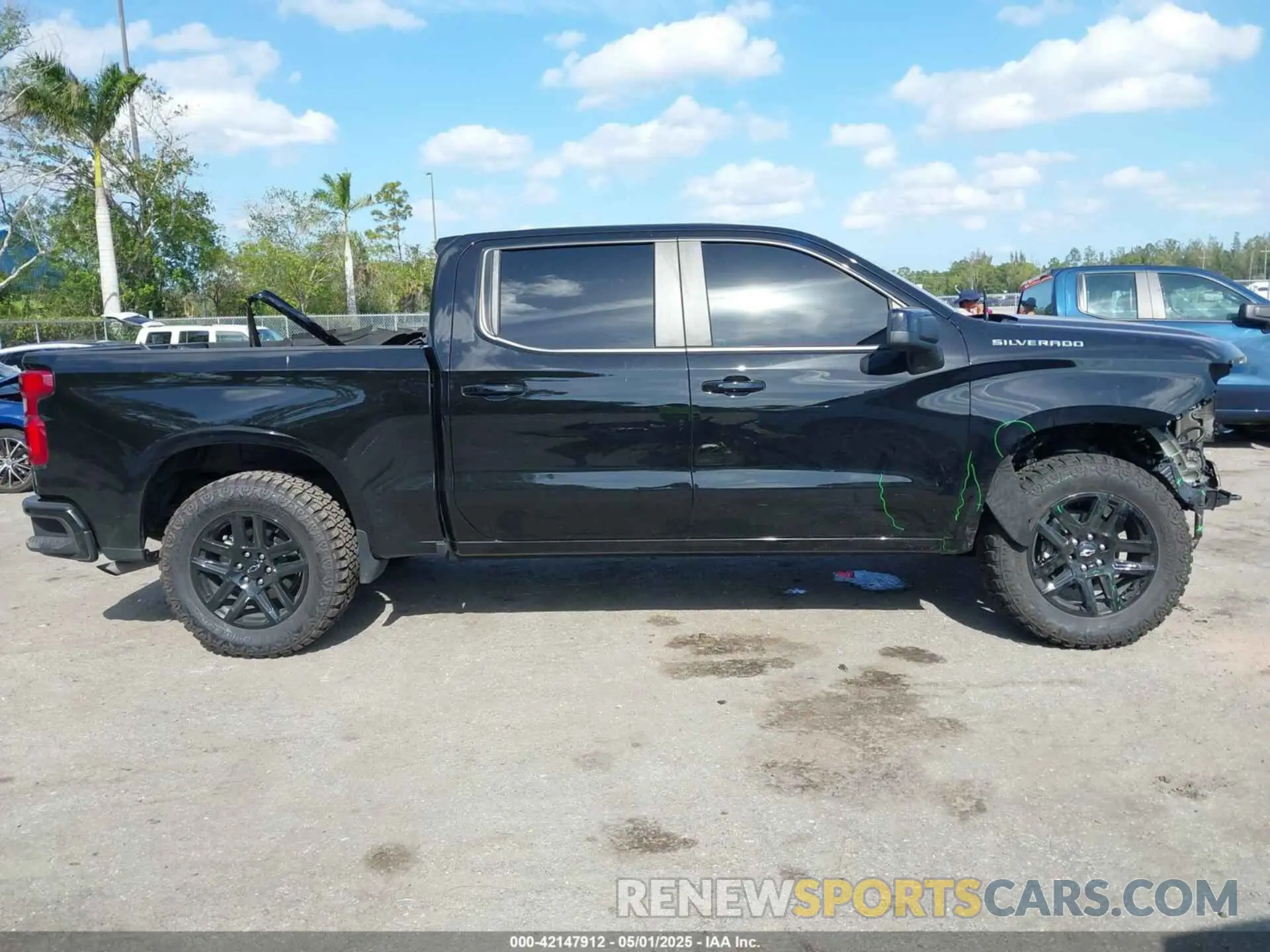 14 Photograph of a damaged car 2GCPADED5P1154457 CHEVROLET SILVERADO 1500 2023