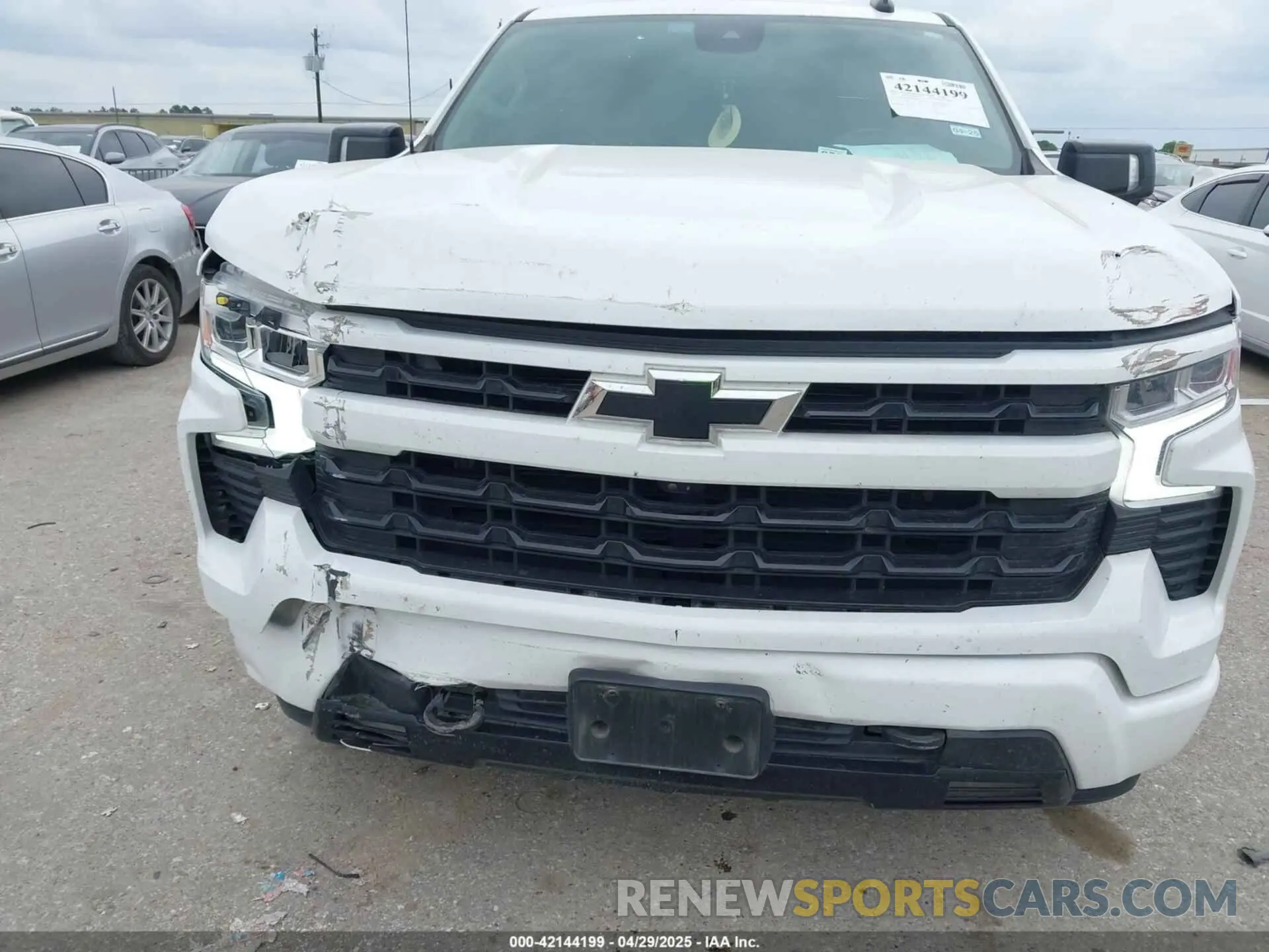 6 Photograph of a damaged car 2GCPADED7P1121069 CHEVROLET SILVERADO 1500 2023