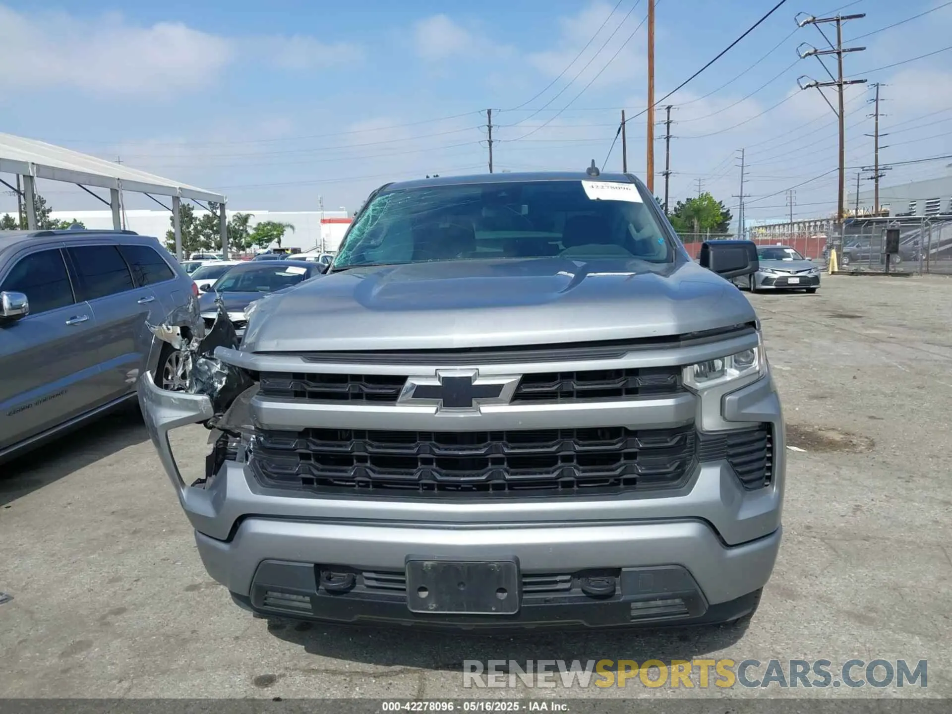 12 Photograph of a damaged car 2GCPADED9P1150363 CHEVROLET SILVERADO 1500 2023