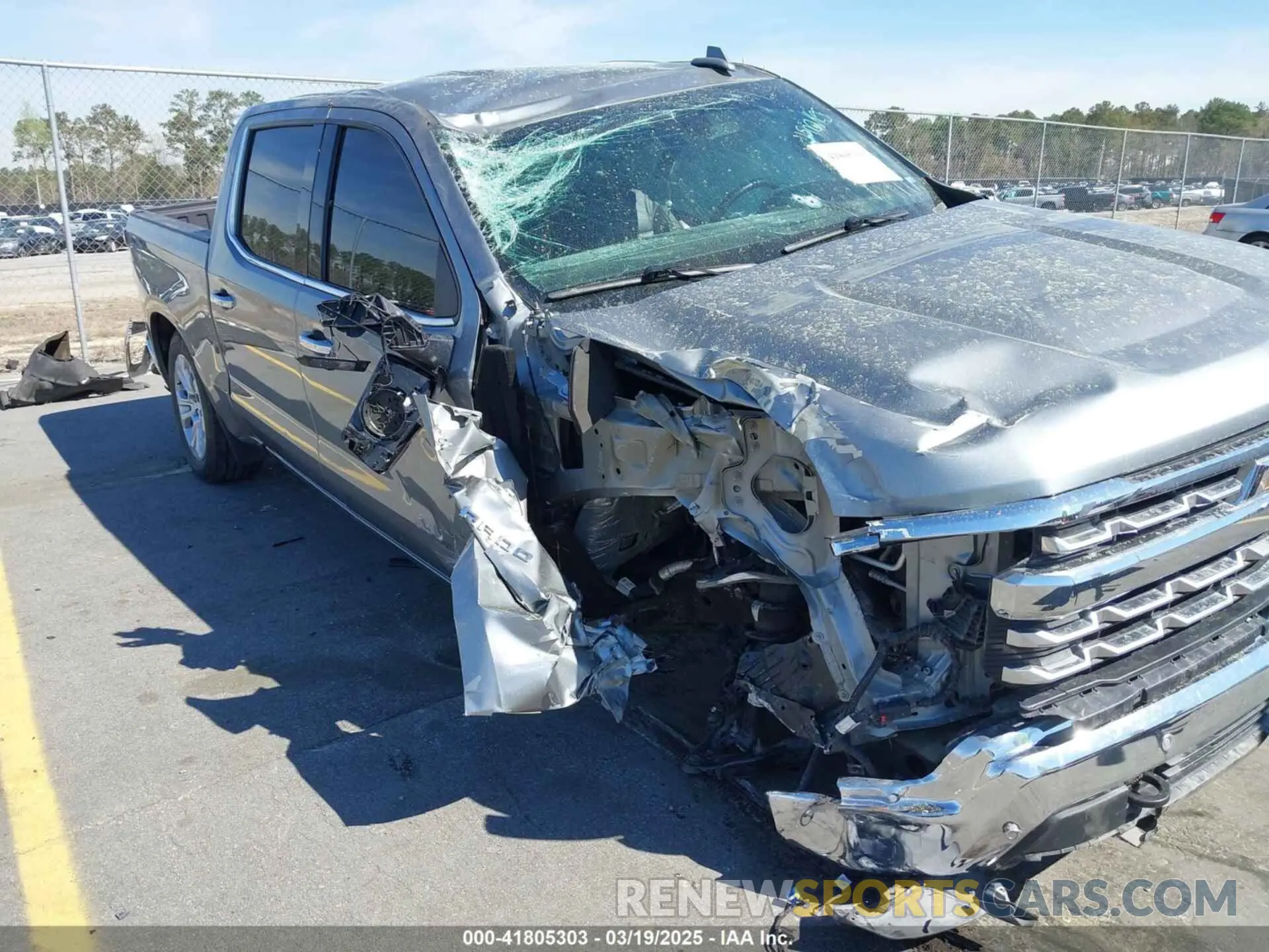 6 Photograph of a damaged car 2GCPAEEDXP1111528 CHEVROLET SILVERADO 1500 2023