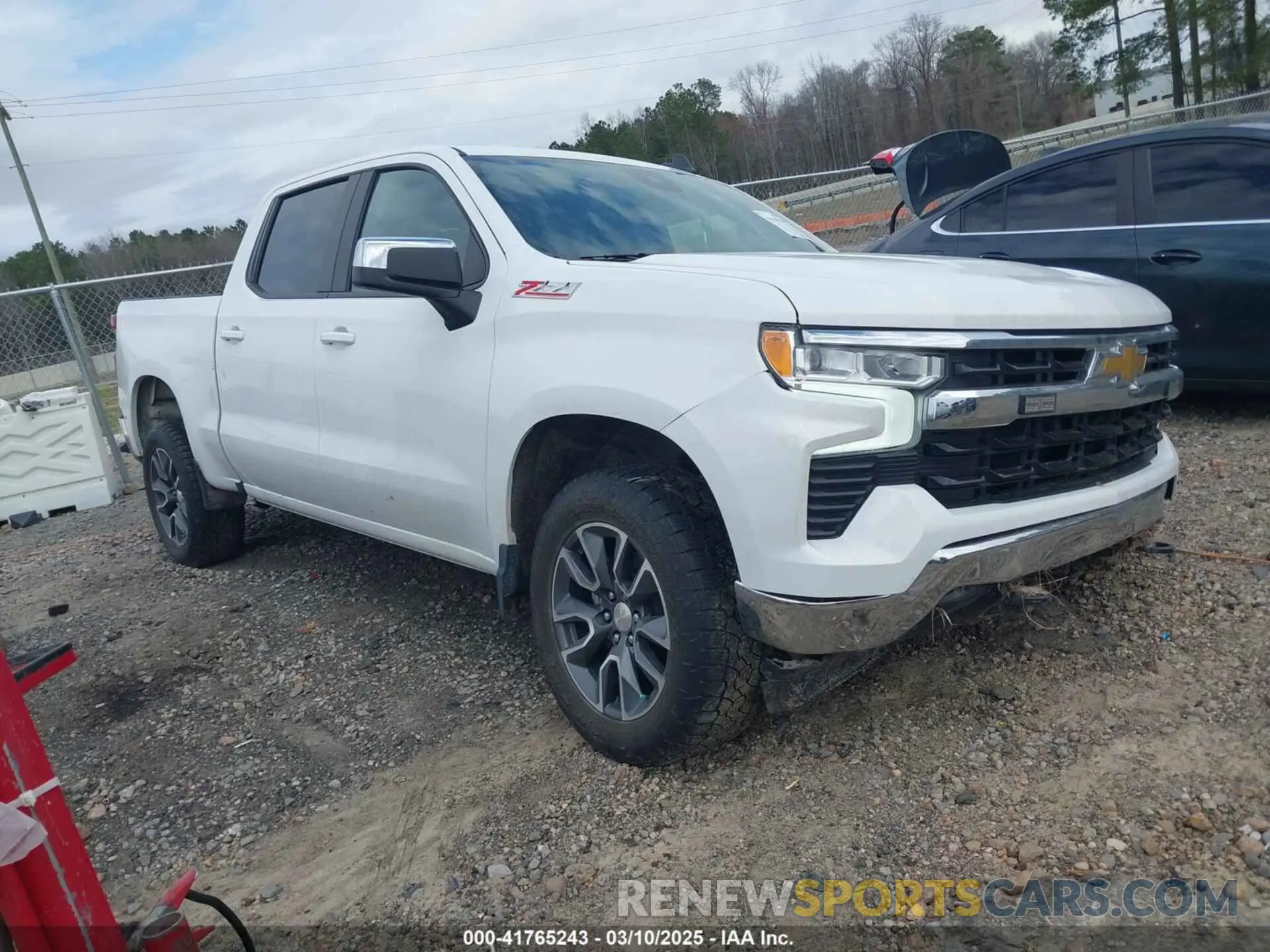1 Photograph of a damaged car 2GCUDDED6P1124927 CHEVROLET SILVERADO 1500 2023