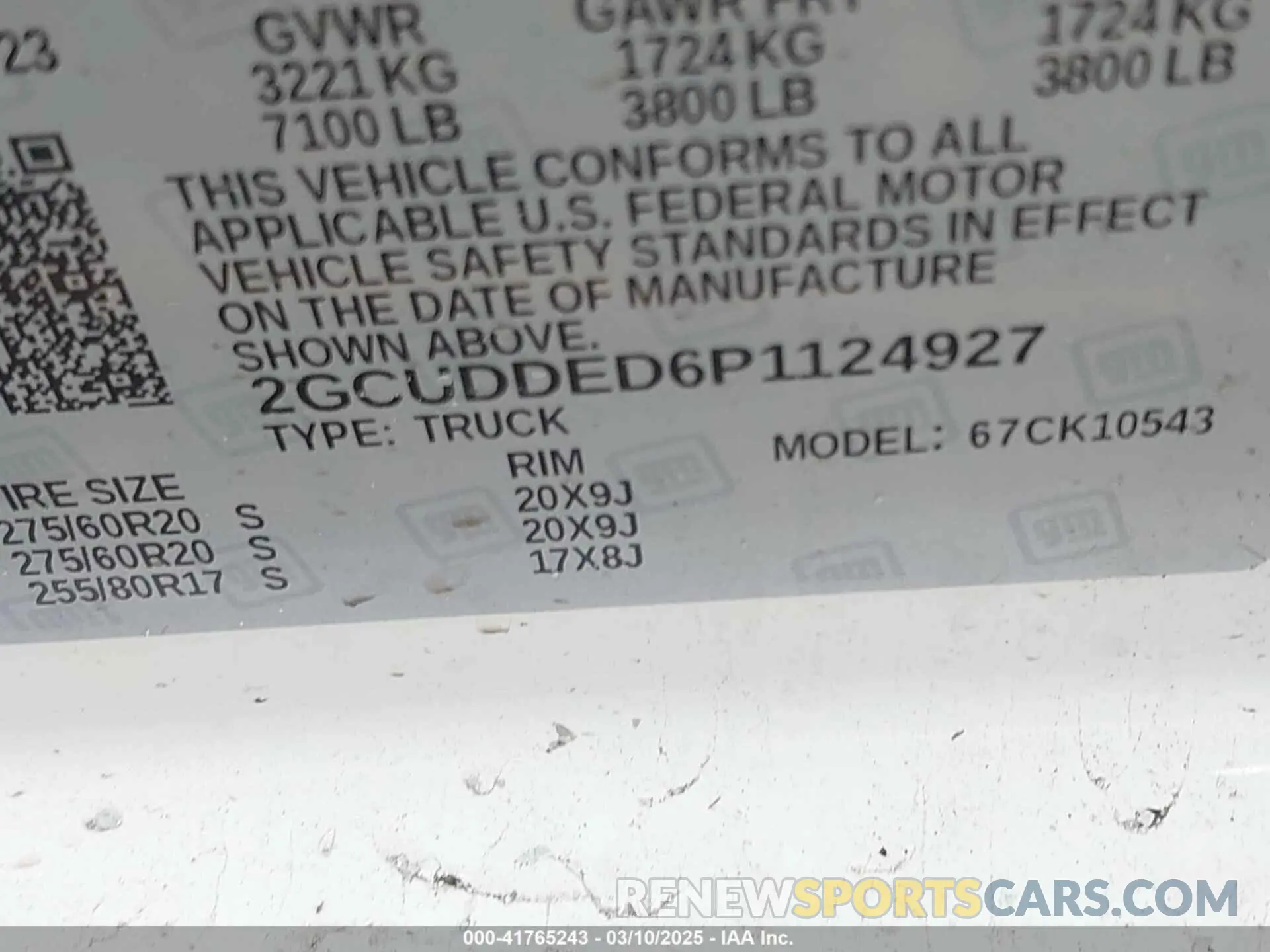9 Photograph of a damaged car 2GCUDDED6P1124927 CHEVROLET SILVERADO 1500 2023