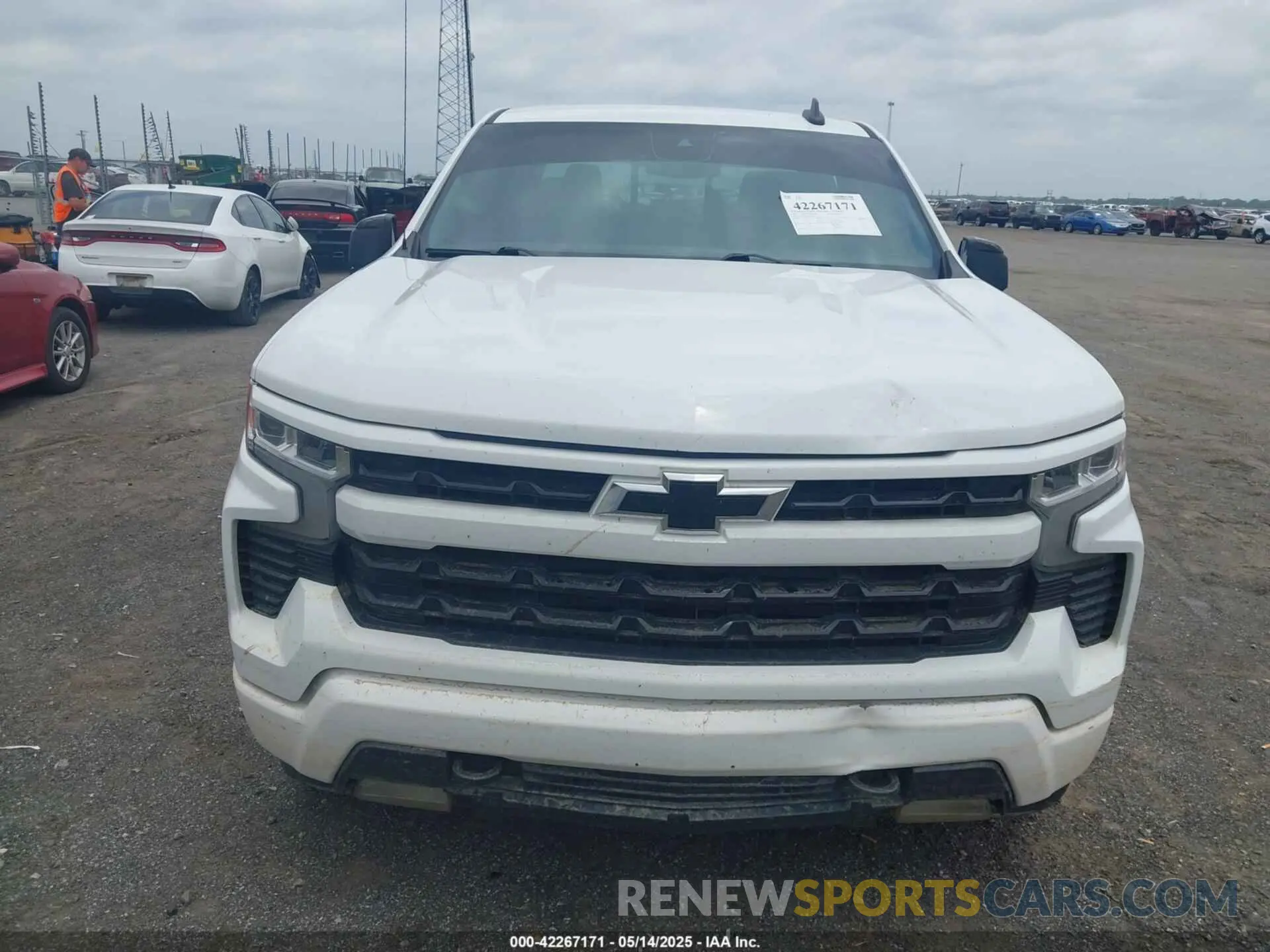 6 Photograph of a damaged car 2GCUDEED0P1142975 CHEVROLET SILVERADO 1500 2023