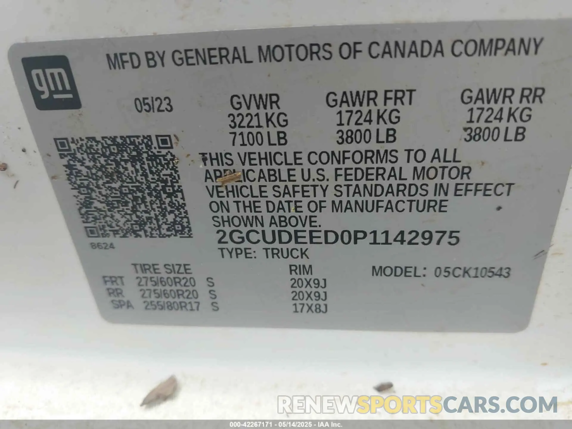 9 Photograph of a damaged car 2GCUDEED0P1142975 CHEVROLET SILVERADO 1500 2023