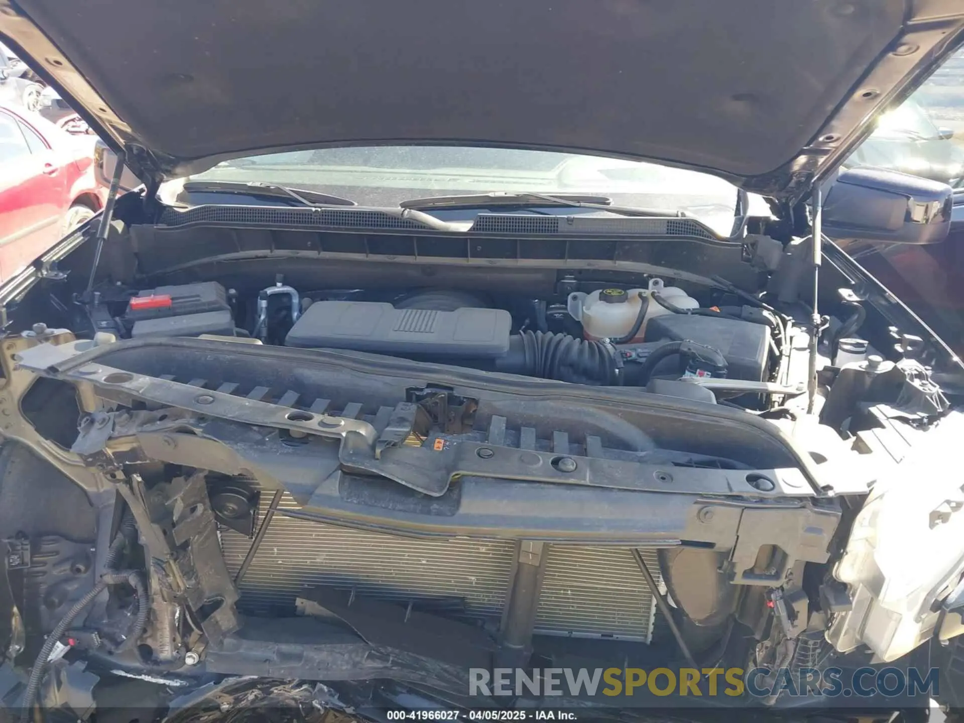 10 Photograph of a damaged car 2GCUDEED3P1129833 CHEVROLET SILVERADO 1500 2023