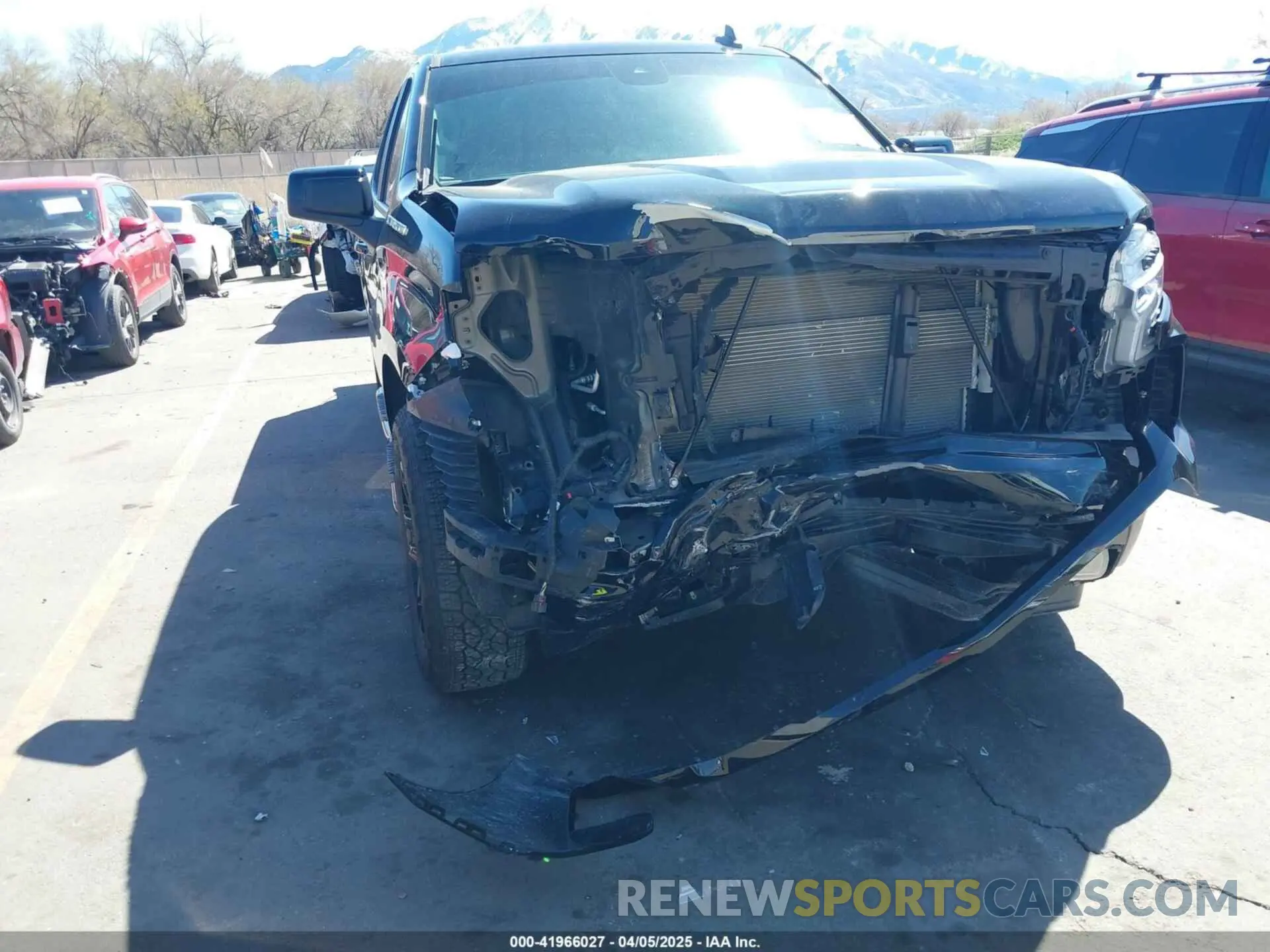 6 Photograph of a damaged car 2GCUDEED3P1129833 CHEVROLET SILVERADO 1500 2023
