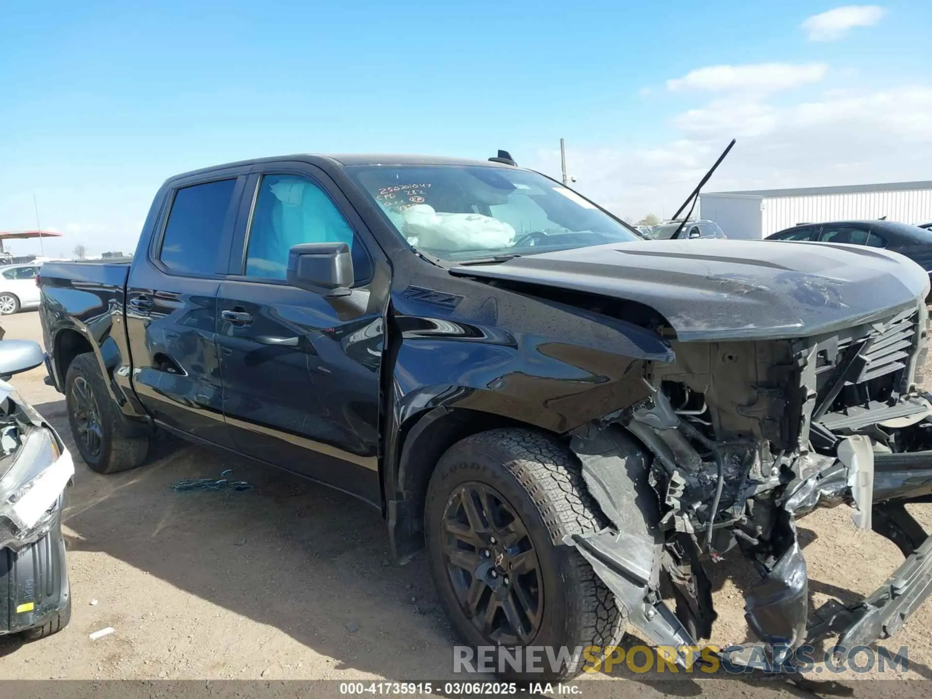 13 Photograph of a damaged car 2GCUDEED9P1139850 CHEVROLET SILVERADO 1500 2023