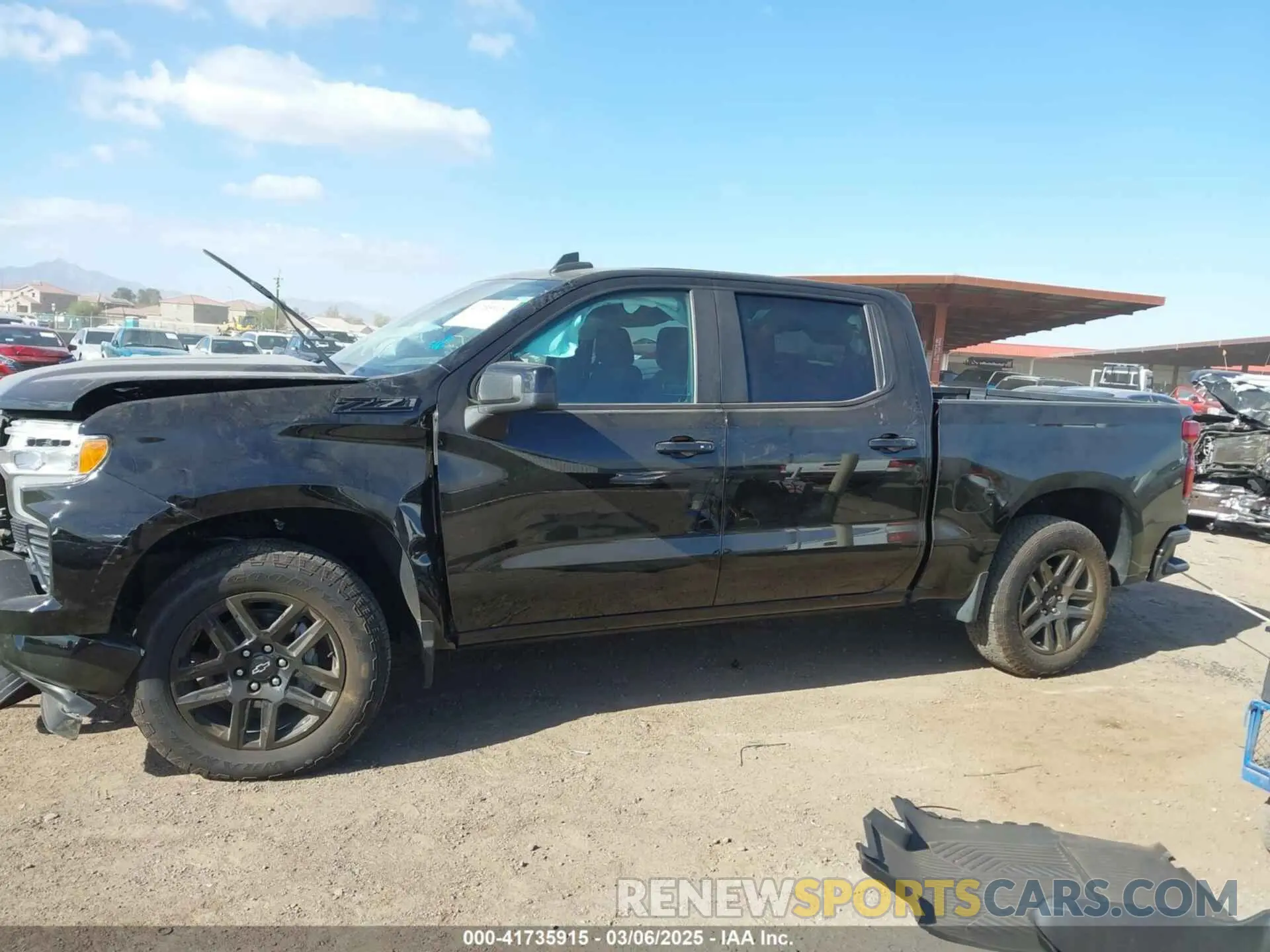 14 Photograph of a damaged car 2GCUDEED9P1139850 CHEVROLET SILVERADO 1500 2023